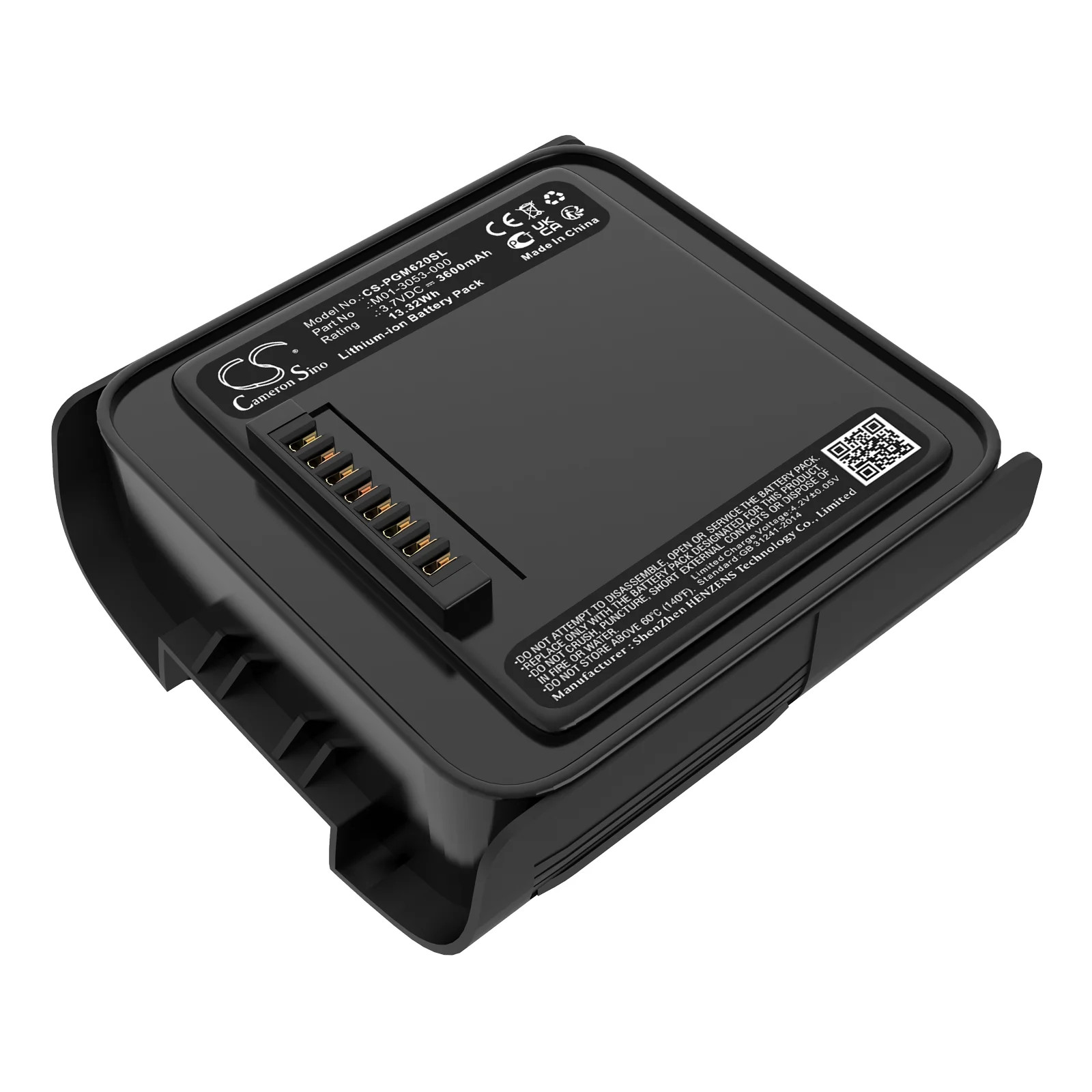 CS-PGM620SL : Battery for MicroRAE PGM-6208, PGM-6228 - Replaces MicroRAE M01-3053-000 - Image 3