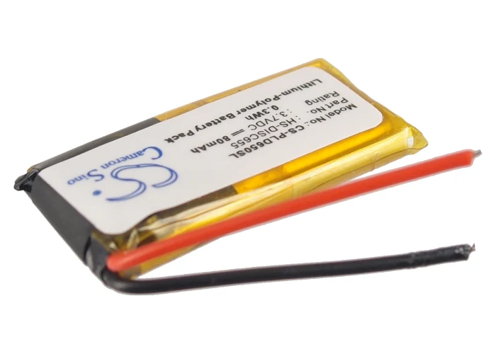 CS-PLD650SL : Battery for Plantronics Discovery 665, Discovery 640, Discovery 645 and others - Replaces Plantronics HS-DISC655, AHB351045, 68400-61 and others - Image 2