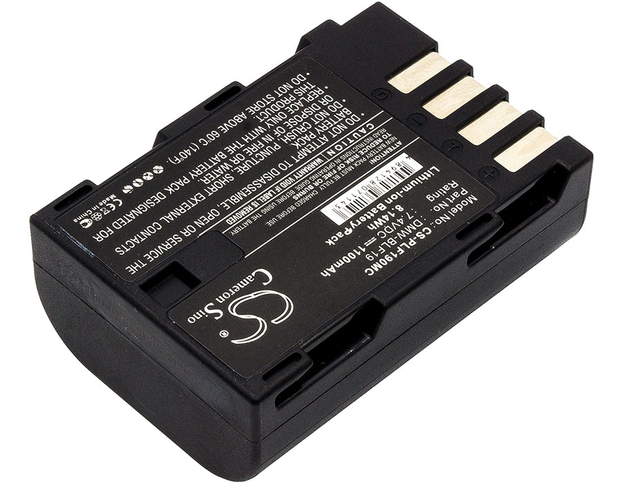 CS-PLF190MC : Battery for Panasonic Lumix DMC-GH3, Lumix DMC-GH3A, Lumix DMC-GH3AGK and others - Replaces Panasonic DMW-BLF19, DMW-BLF19E - Image 3
