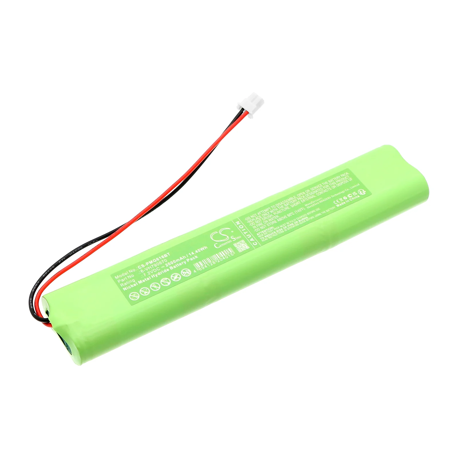 CS-PMG616BT : Battery for Paradox Magellan MG6060, MG6030, MG6160 and others - Replaces Paradox 6-VH790670, 0780100172, 0780100178 - Image 4