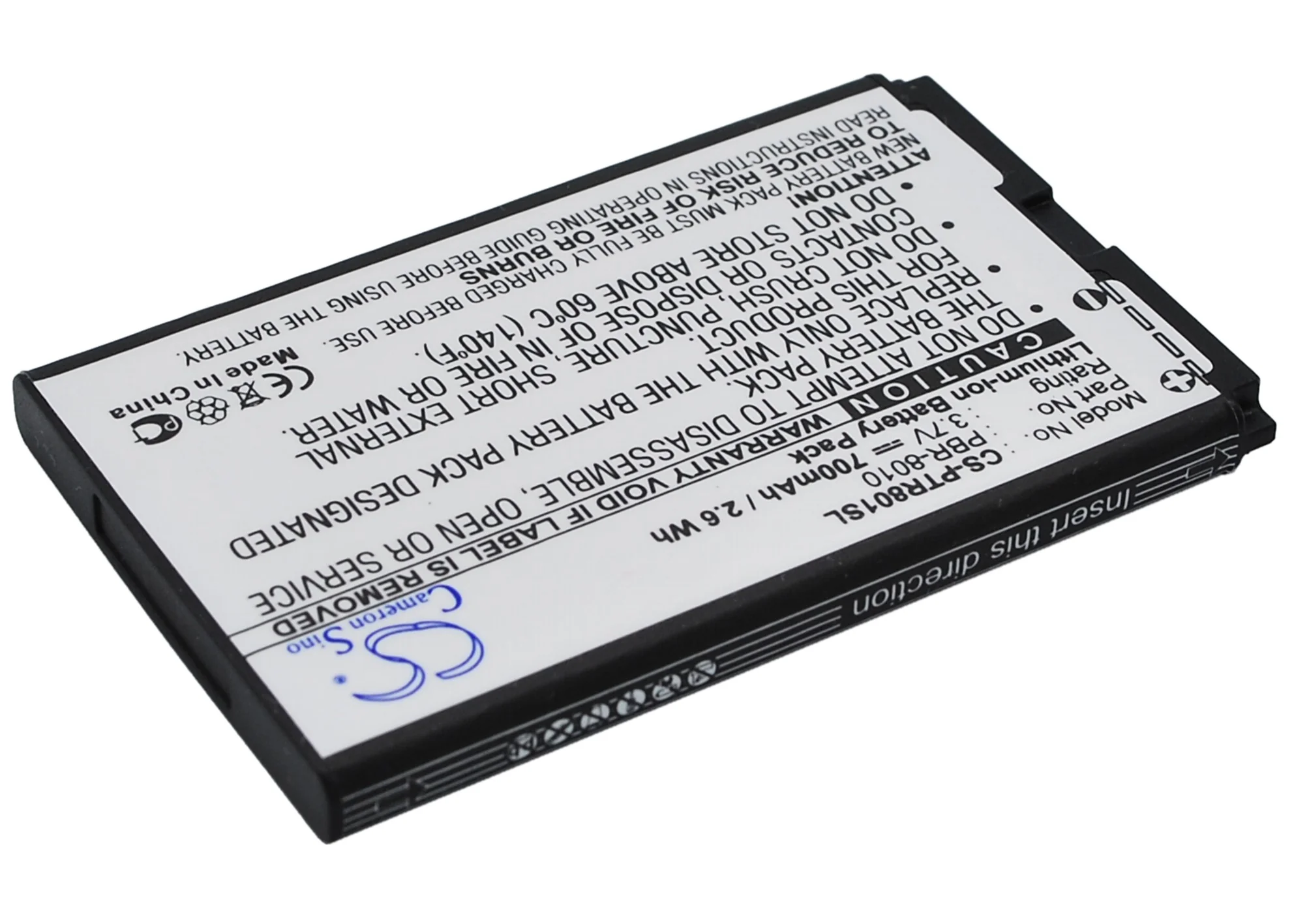CS-PTR801SL : Battery for Verizon Blitz - Replaces Verizon PBR-8010 - Image 2