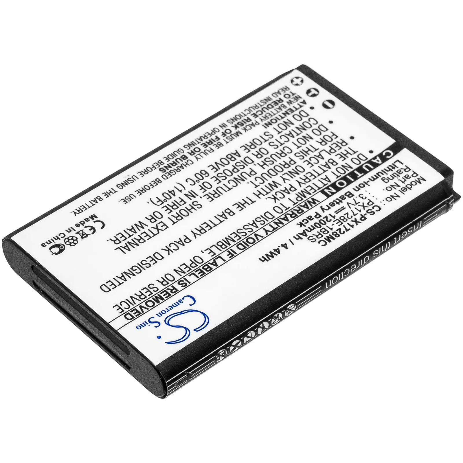 CS-PX1728MC : Battery for Toshiba Camileo Air 10, Camileo B10, Camileo B10 Pocket and others - Replaces Toshiba PX1728, PX1728U, PX1728E-1BRS and others - Image 4