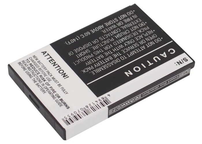 CS-PXM6SL : Battery for Samsung Nexus 50, Nexus 50 YP-X5ZX, Nexus 25 and others - Replaces Samsung 990208, LKF1629ENA, MST990208 and others - Image 3