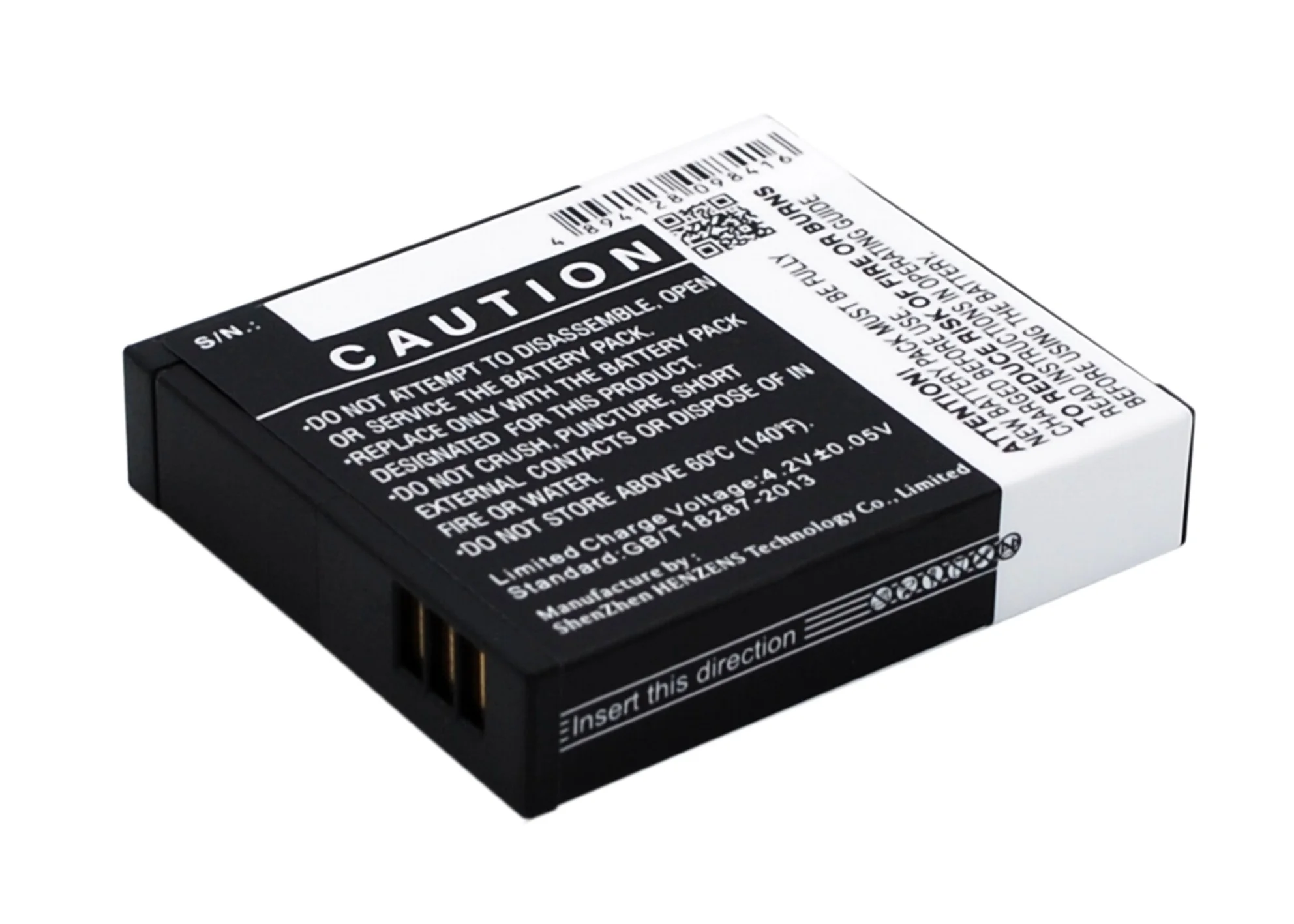 CS-RBD230MX : Battery for Rollei Actioncam 230, Actioncam 240, Actioncam 400 and others - Replaces Rollei RL410B - Image 4