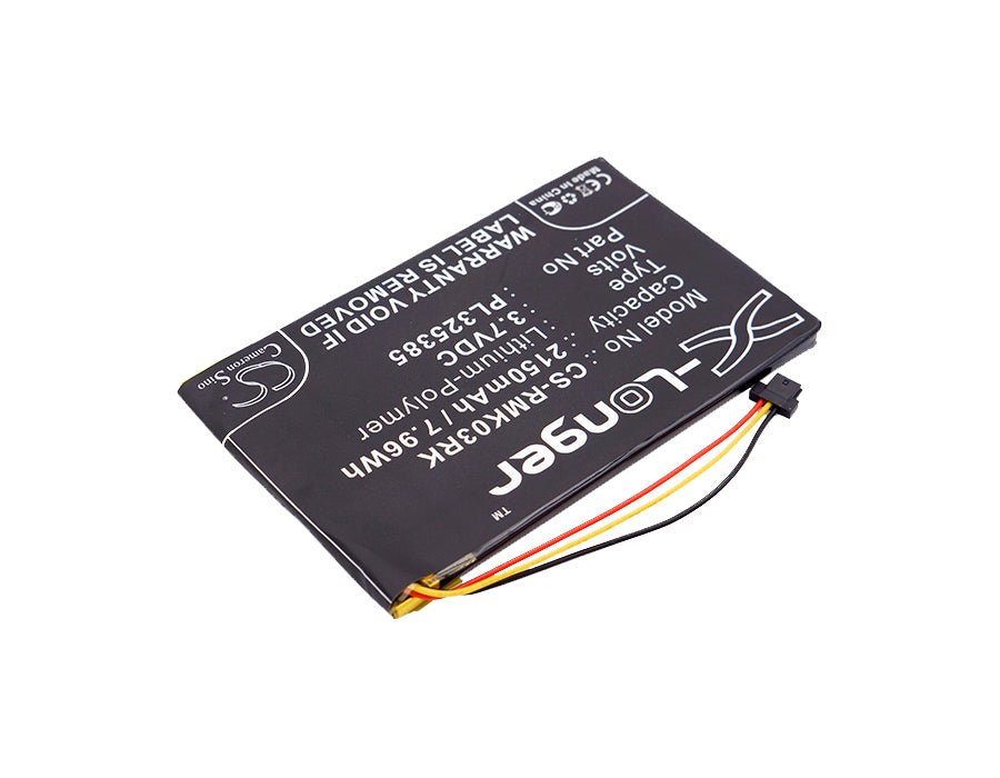 CS-RMK03RK : Battery for Razer Turret Gaming Lapboard, RZ03-0133, RZ84-01330100 - Replaces Razer PL325385 - Image 2