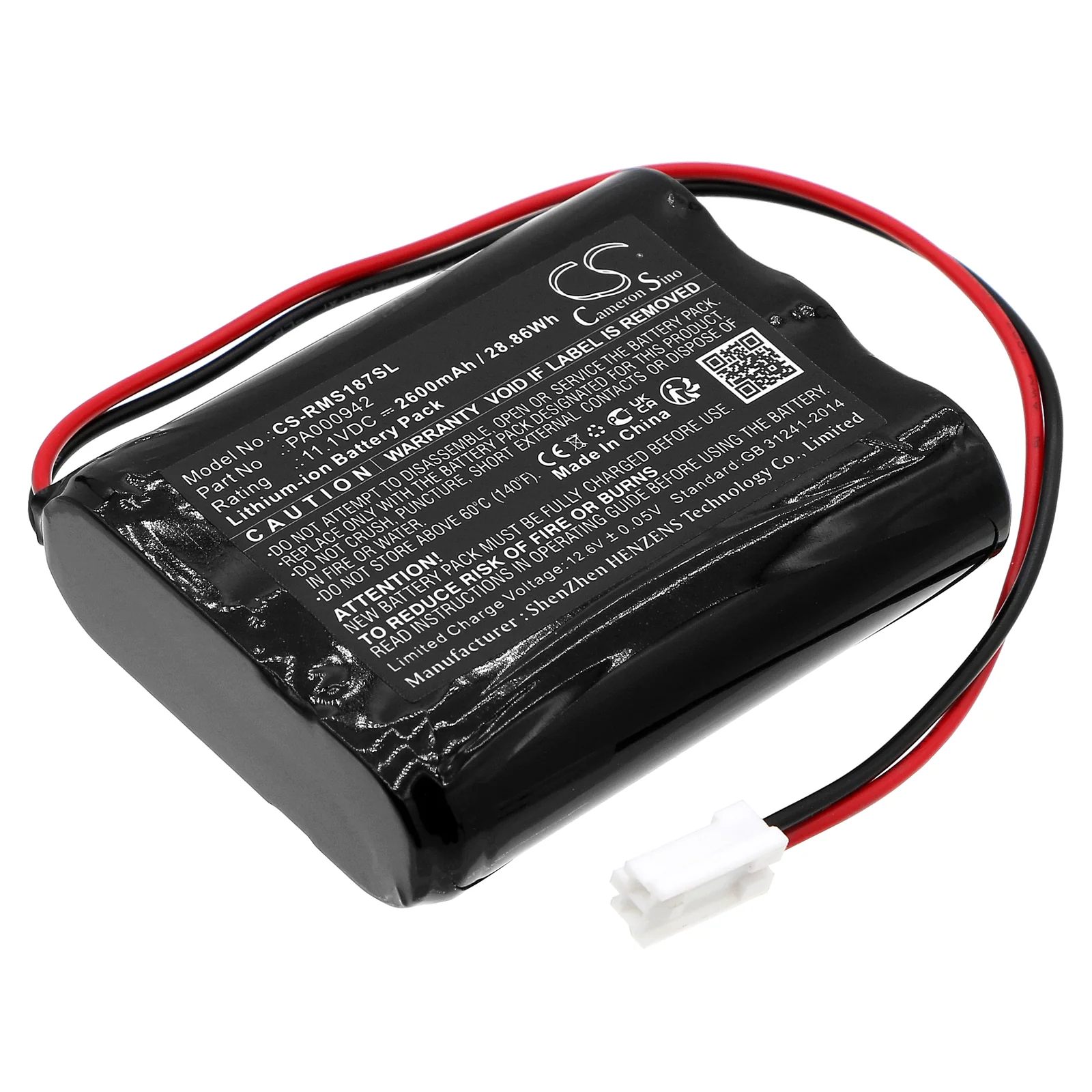 CS-RMS187SL : Battery for Heim und Haus 18797, GEC 12-W37 - Replaces Heim und Haus PA000942, 2447-3031-50 - Image 5
