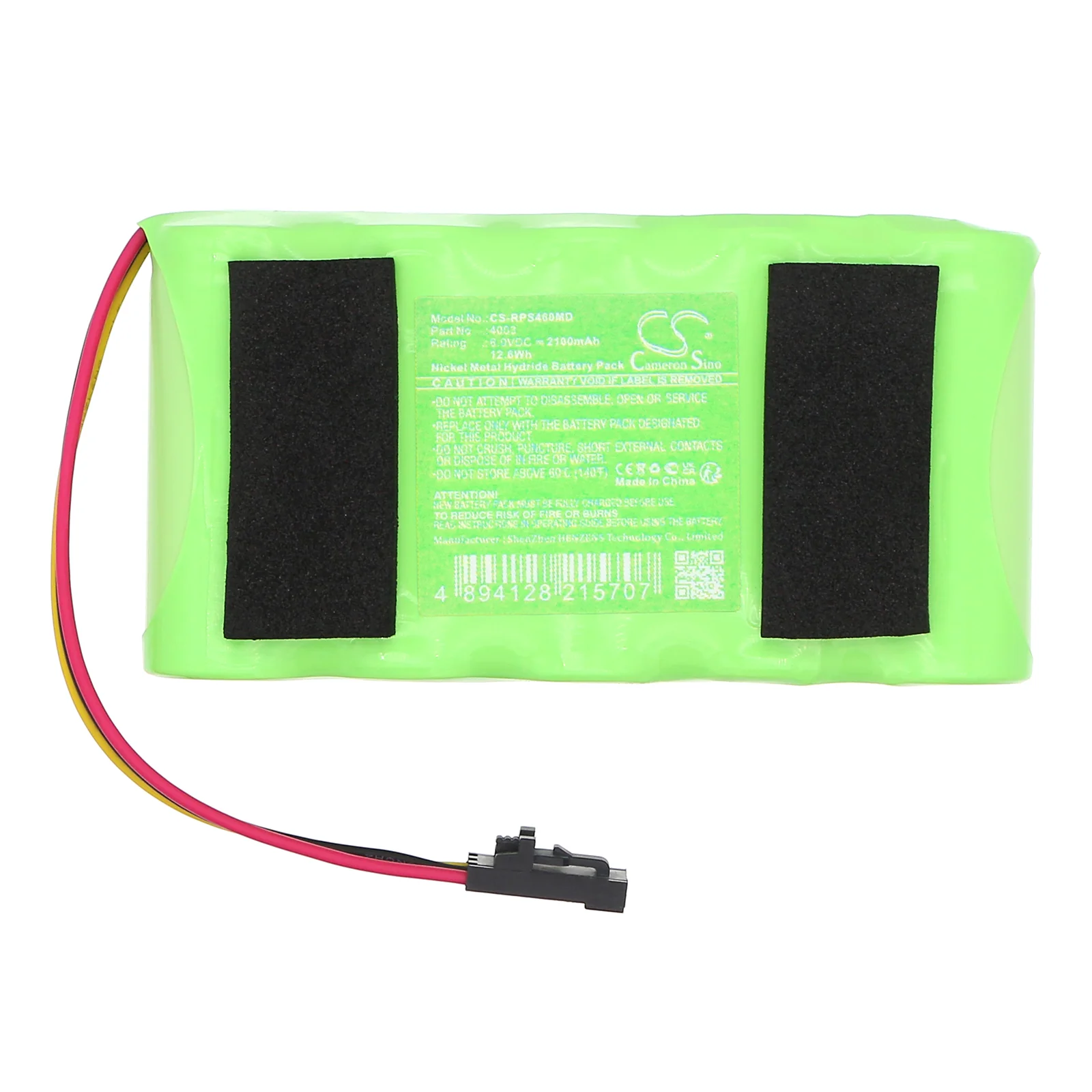 CS-RPS460MD : Battery for Respironics 4003, Smart Monitor 2 - Replaces Respironics 4003, 460009-027, 5996 and others - Image 5