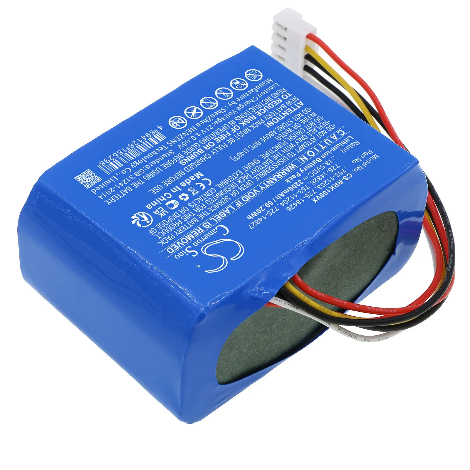 CS-RRK100VX : Battery for CubCadet XR5 1000, XR5 2000, XR5 1000 2021 - Replaces CubCadet 753-11203, 725-18426, 725-14826 and others - Image 4