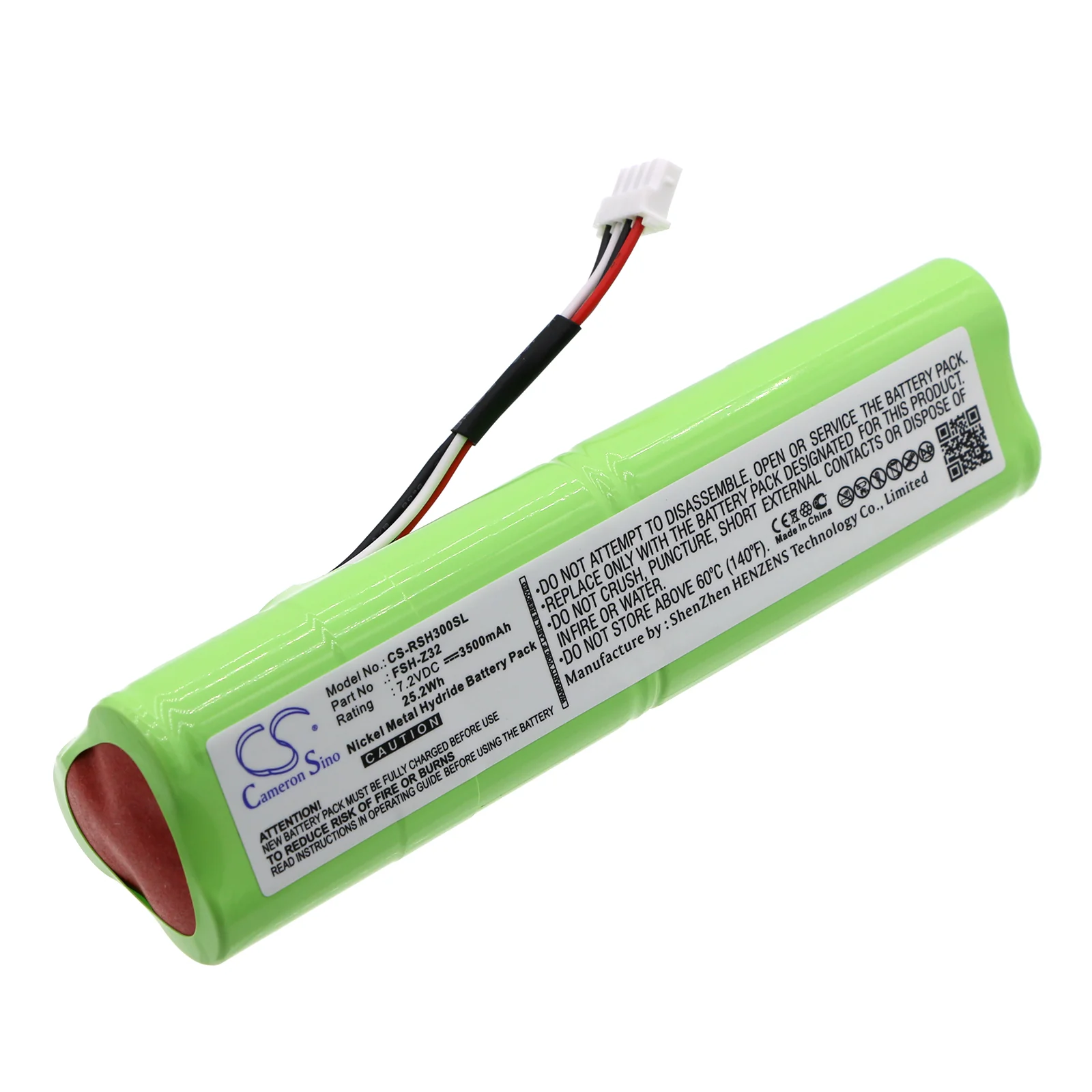 CS-RSH300SL : Battery for Rohde & Schwarz FSH-Z32, FSH3, FSH6 and others - Replaces Rohde & Schwarz FSH-Z32