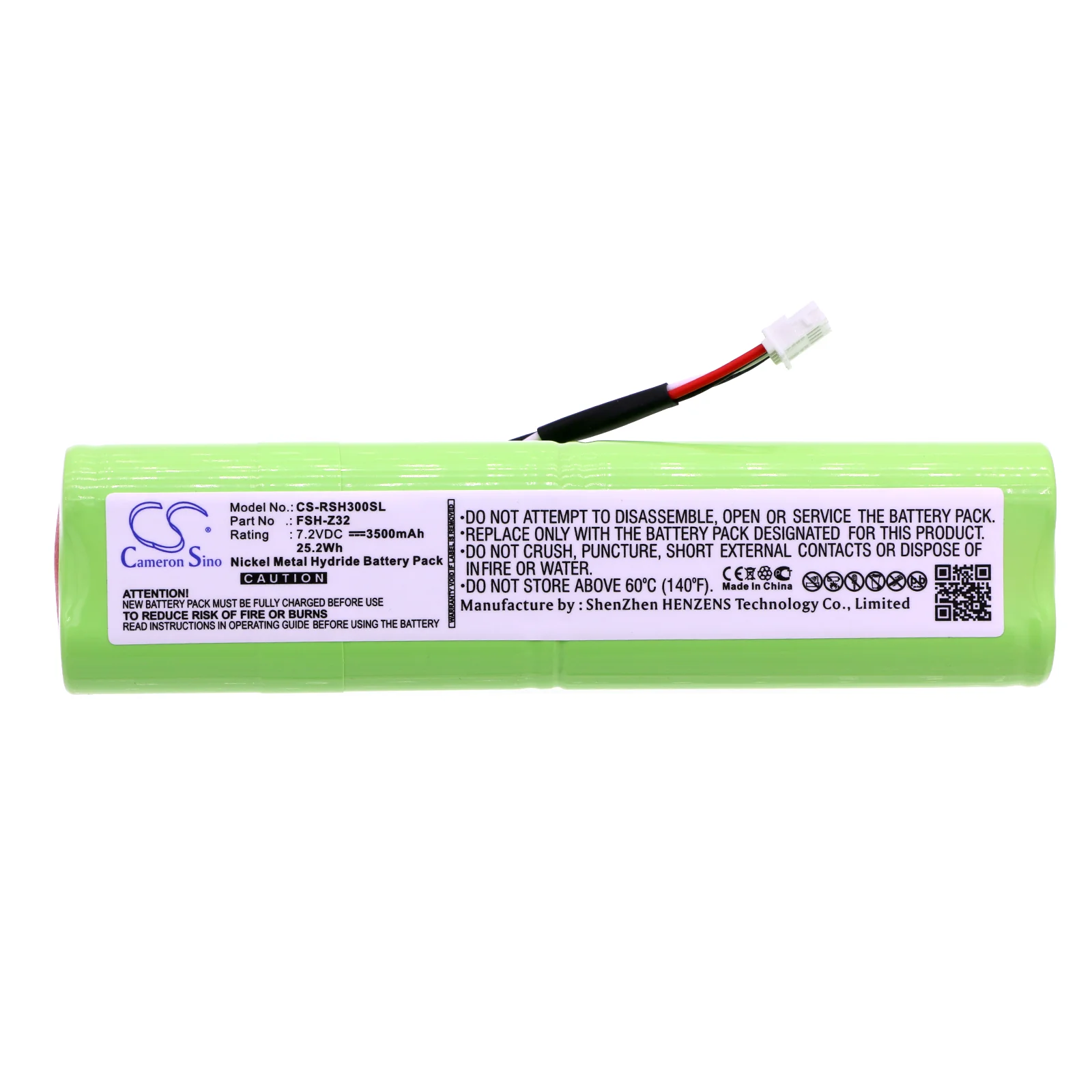 CS-RSH300SL : Battery for Rohde & Schwarz FSH-Z32, FSH3, FSH6 and others - Replaces Rohde & Schwarz FSH-Z32 - Image 5