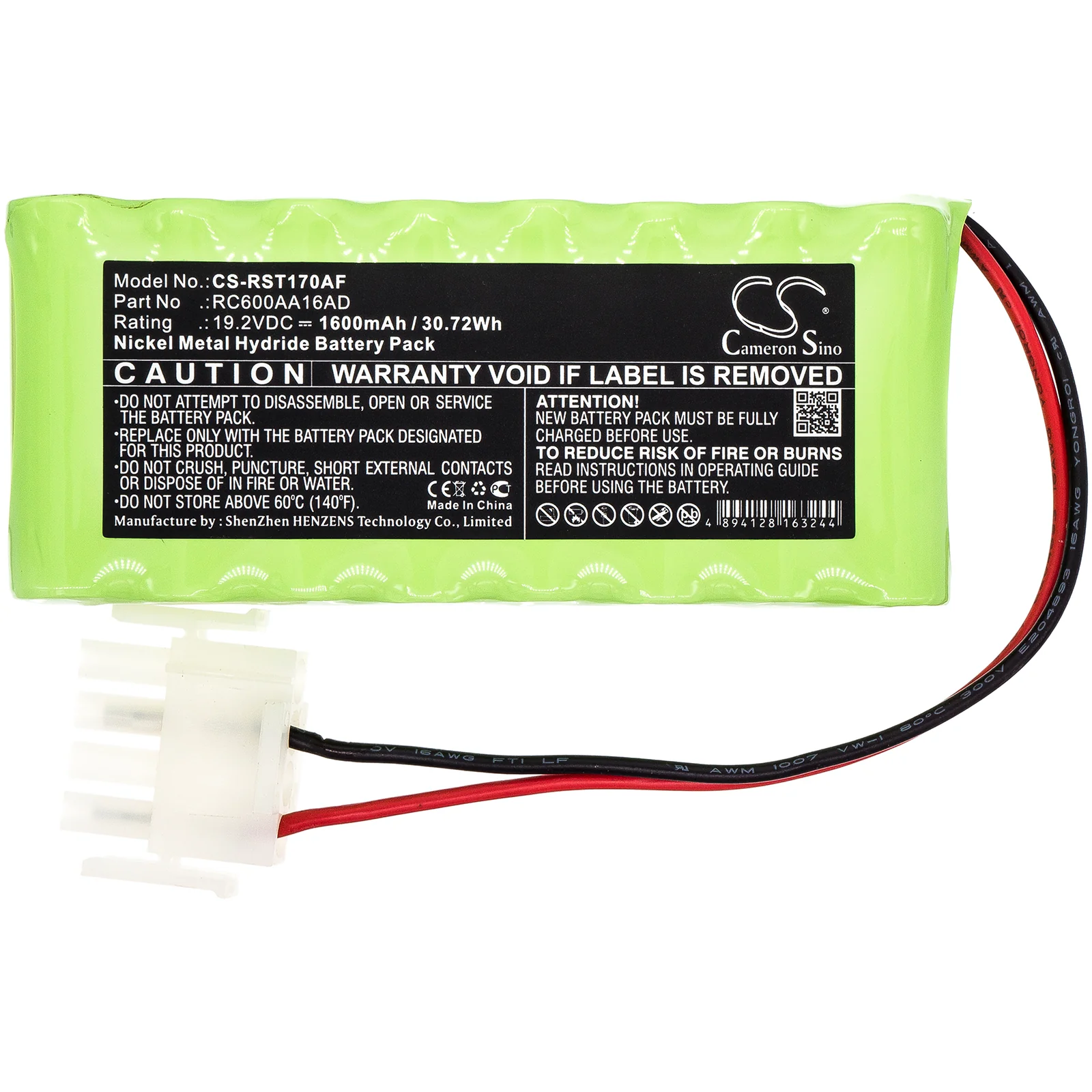CS-RST170AF : Battery for Dorma Türsteuerung - Replaces Record RC600AA16AD, 80100505, 80100303 and others - Image 3