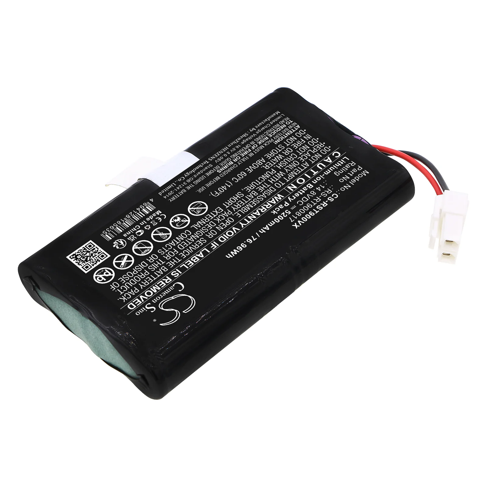 CS-RST900VX : Battery for Rowenta Smart Force Cyclonic RR8021, Smart Force Cyclonic RR8024, Smart Force Cyclonic RR8037 and others - Replaces Rowenta RS-RT900817 - Image 5
