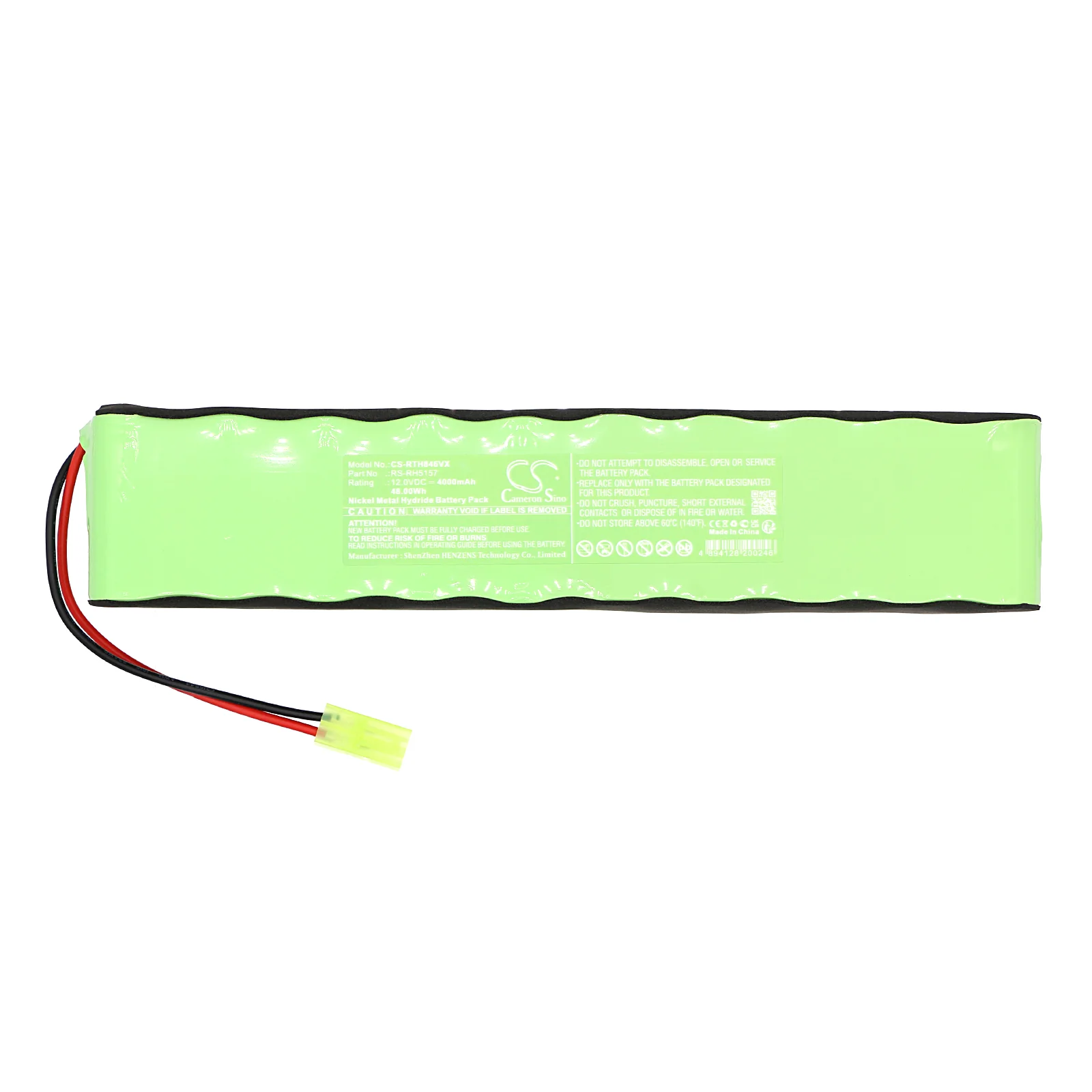 CS-RTH846VX : Battery for Rowenta RH845901, RH845301, RH8453019A0 and others - Replaces Rowenta RS-RH5157 - Image 2