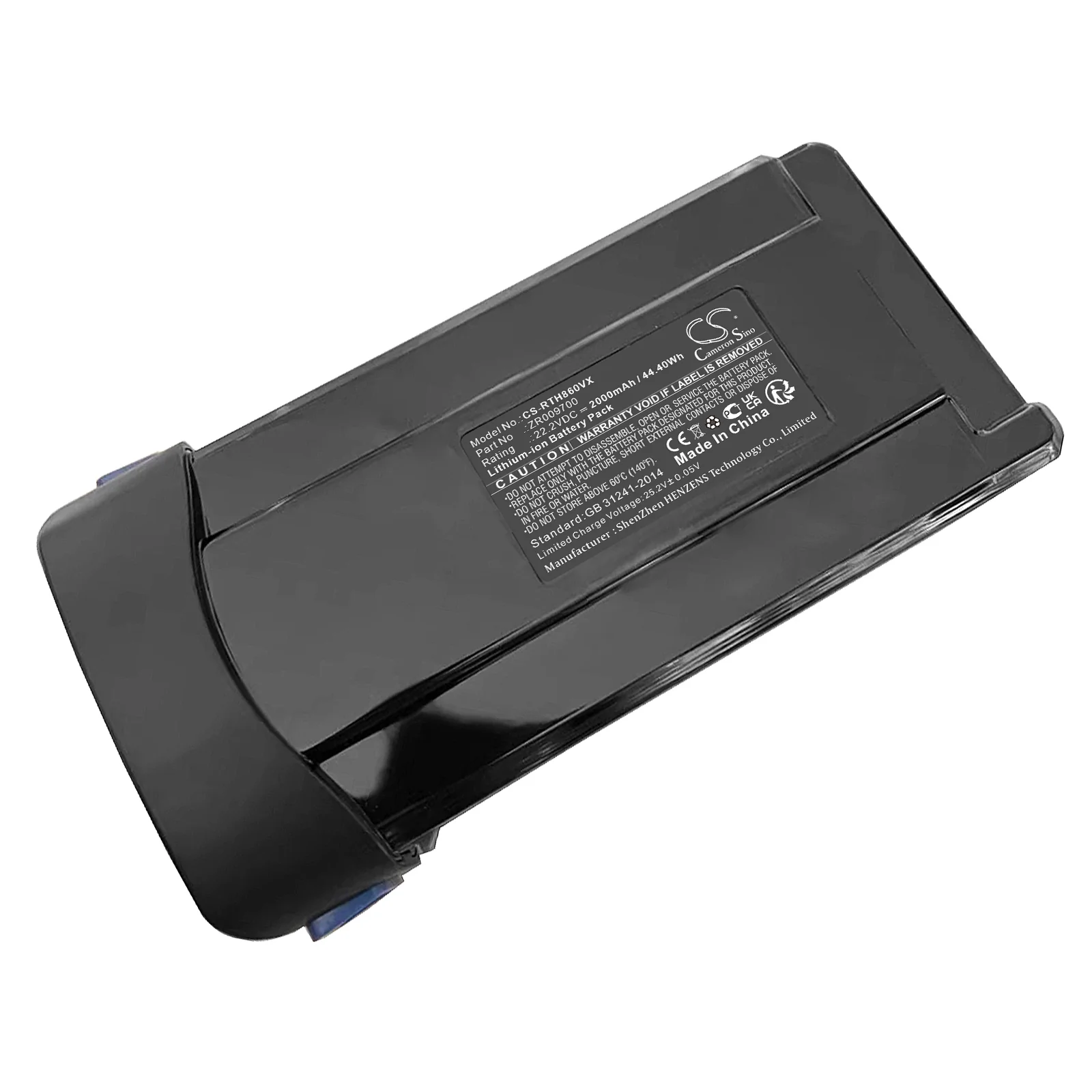 CS-RTH860VX : Battery for Rowenta X-Force 8.60, RH9638, RH9639 and others - Replaces Rowenta ZR009700, RS-2230002213