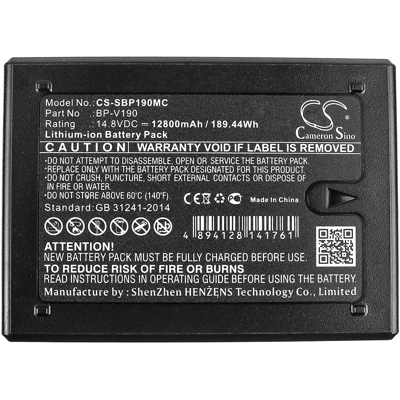 CS-SBP190MC : Battery for RED One, Epic, Scarlet Dragon - Replaces RED SM-4230RC - Image 5