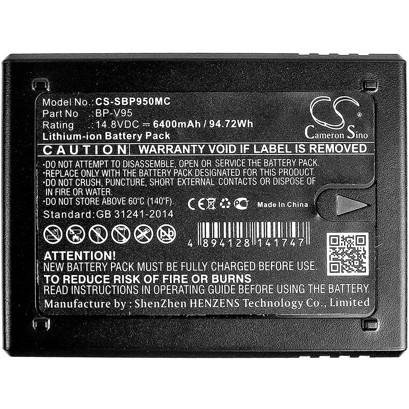 CS-SBP950MC : Battery for Sony PMW-EX330, PMW-F5, PMW-F55 and others - Replaces Sony BP-V95