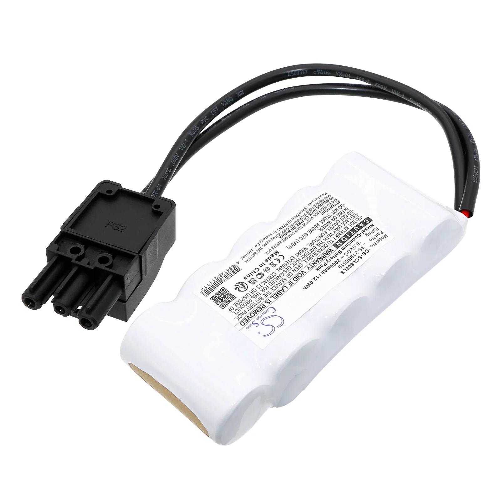 CS-SCL802LS : Battery for Schuch 8020, 8021, Licht 2627 - Replaces Schuch 35-319B0519, EK209001 0033 - Image 3