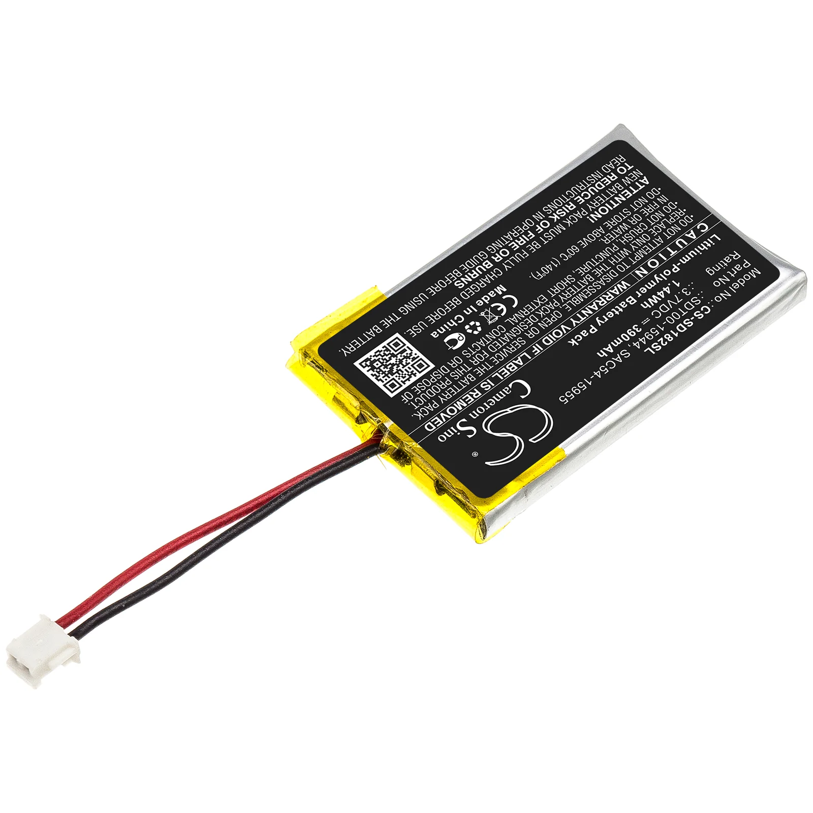 CS-SD182SL : Battery for SportDog SportHunter 1225, SD-1225, SportHunter 1825 and others - Replaces SportDog SDT00-15944, SAC54-15955 - Image 2