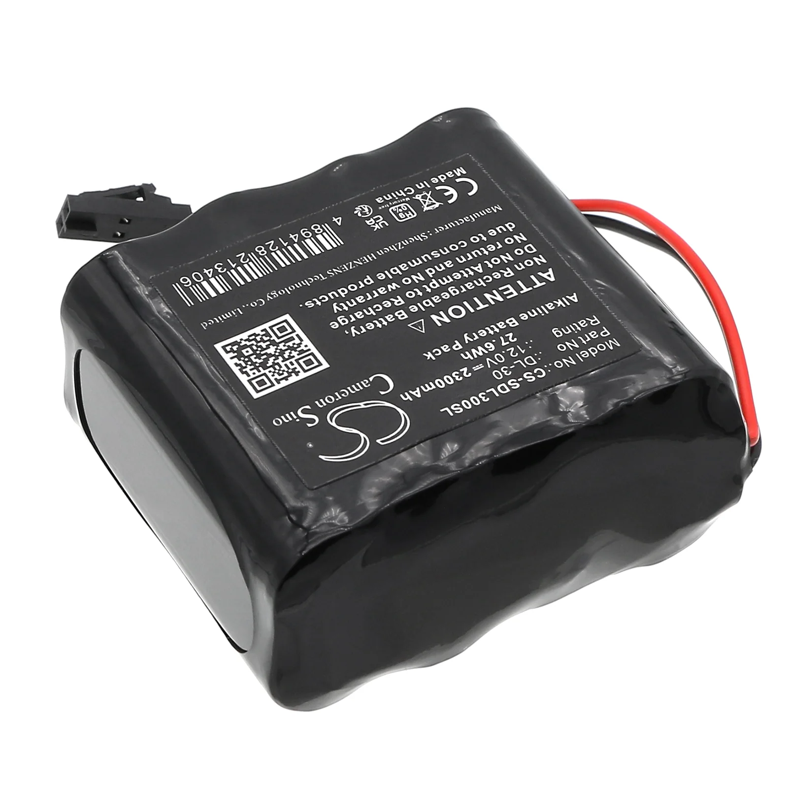 CS-SDL300SL : Battery for Locknetics K380-001 - Replaces Locknetics DL-30 - Image 4
