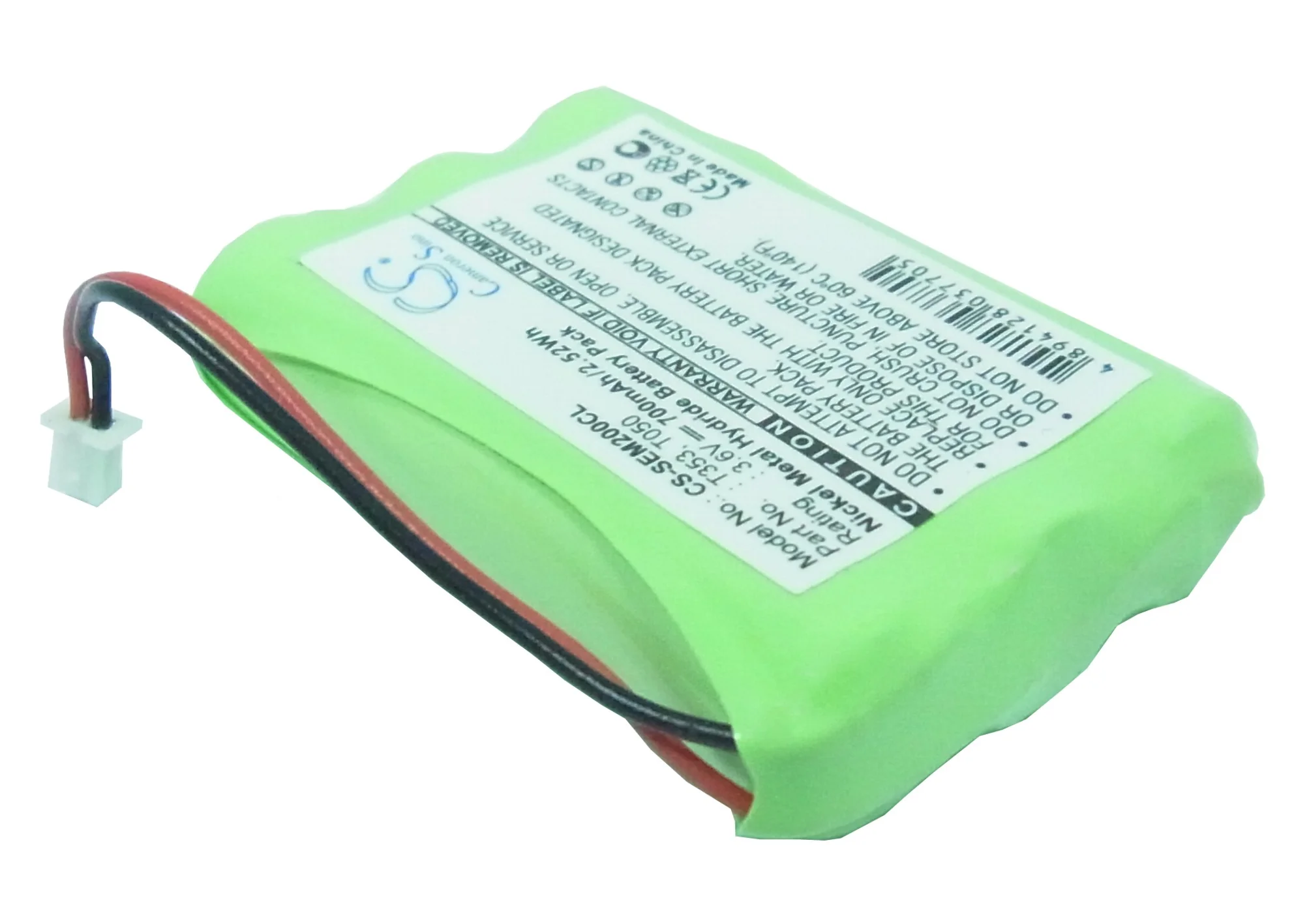 CS-SEM200CL : Battery for Nortel MC901 - Replaces GP T353, T050 - Image 2