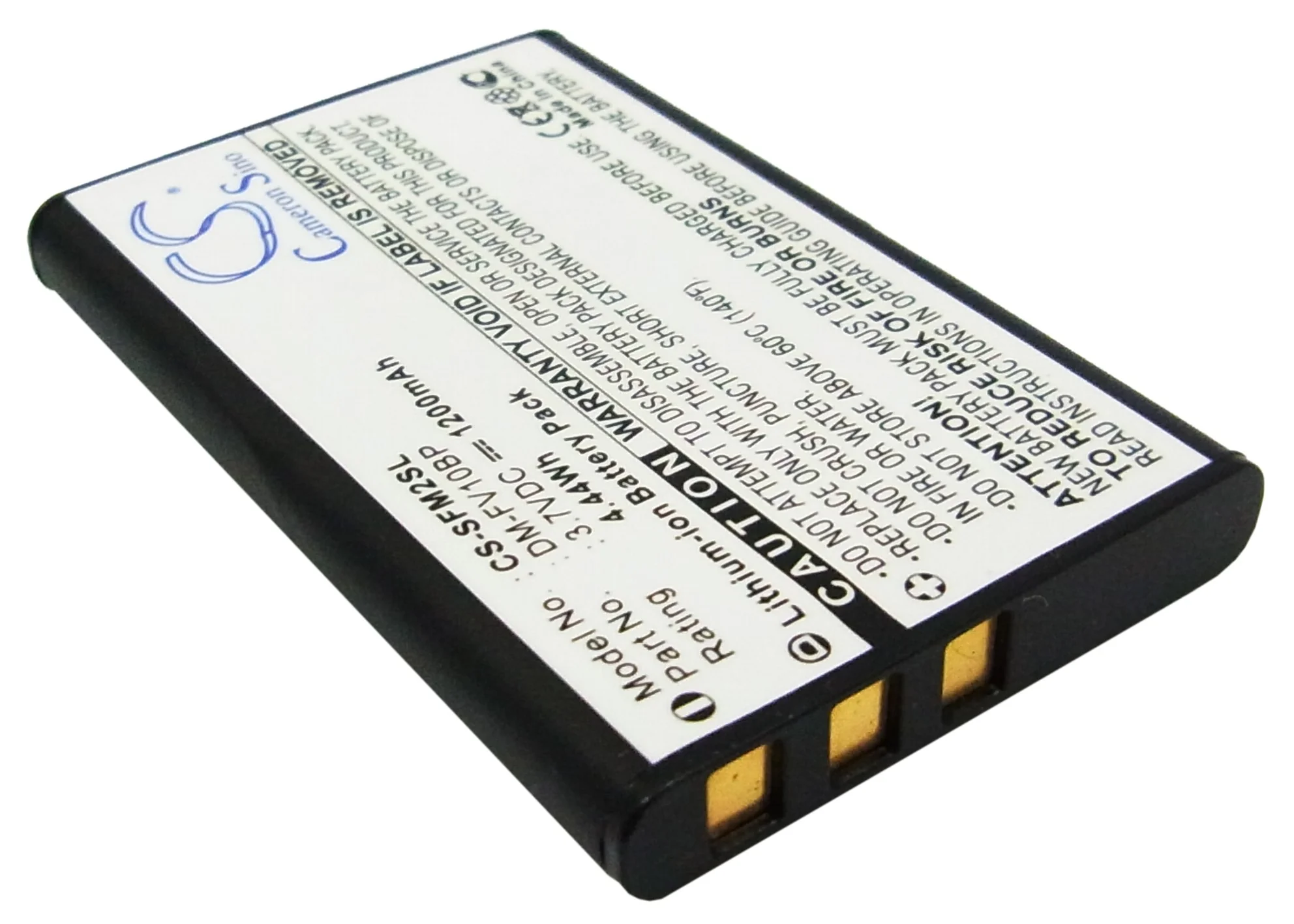 CS-SFM2SL : Battery for DM-Tech DM-AV10 - Replaces JNC DM-FV10BP - Image 2