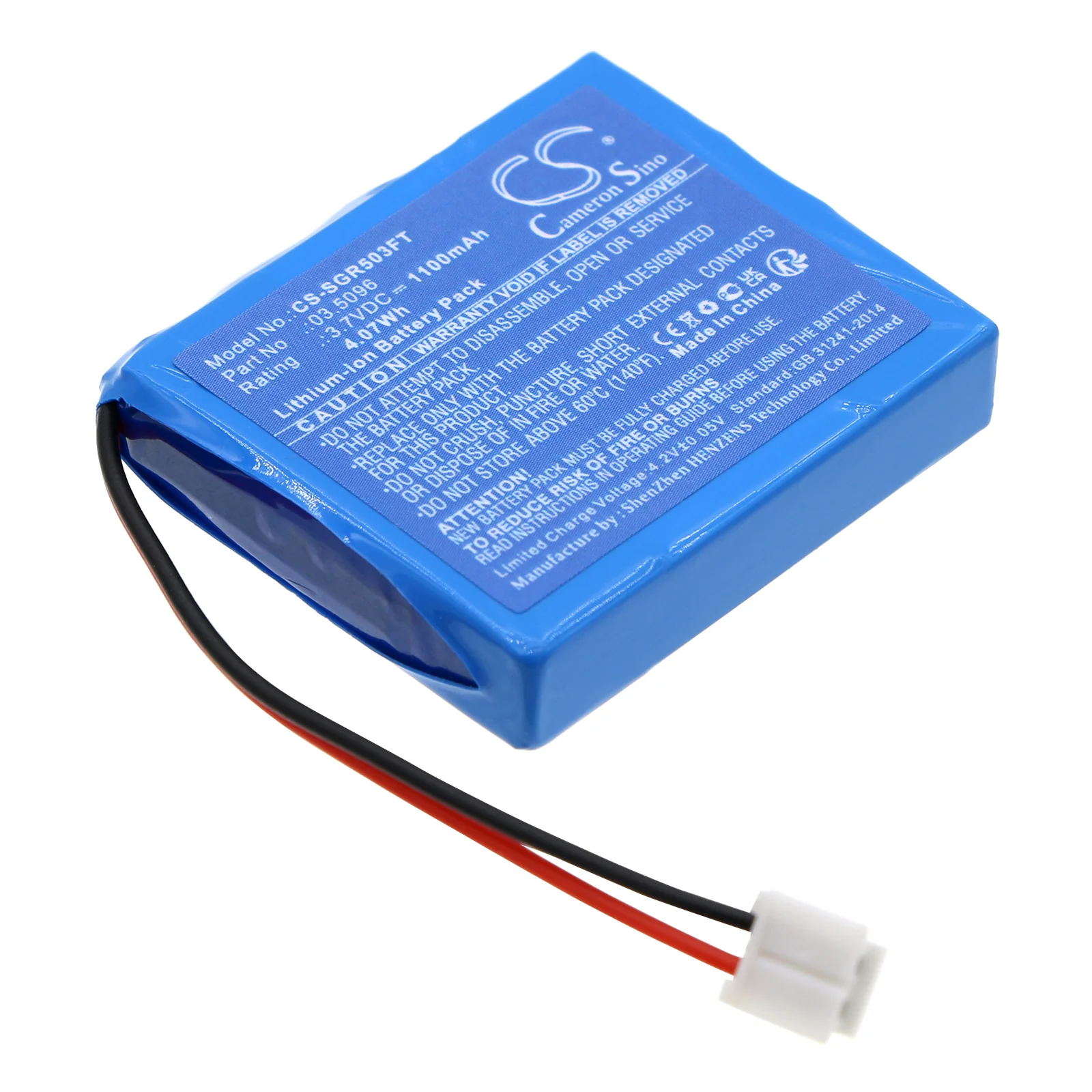 CS-SGR503FT : Battery for SCANGRIP Miniform 03.5036 - Replaces SCANGRIP 03.5096
