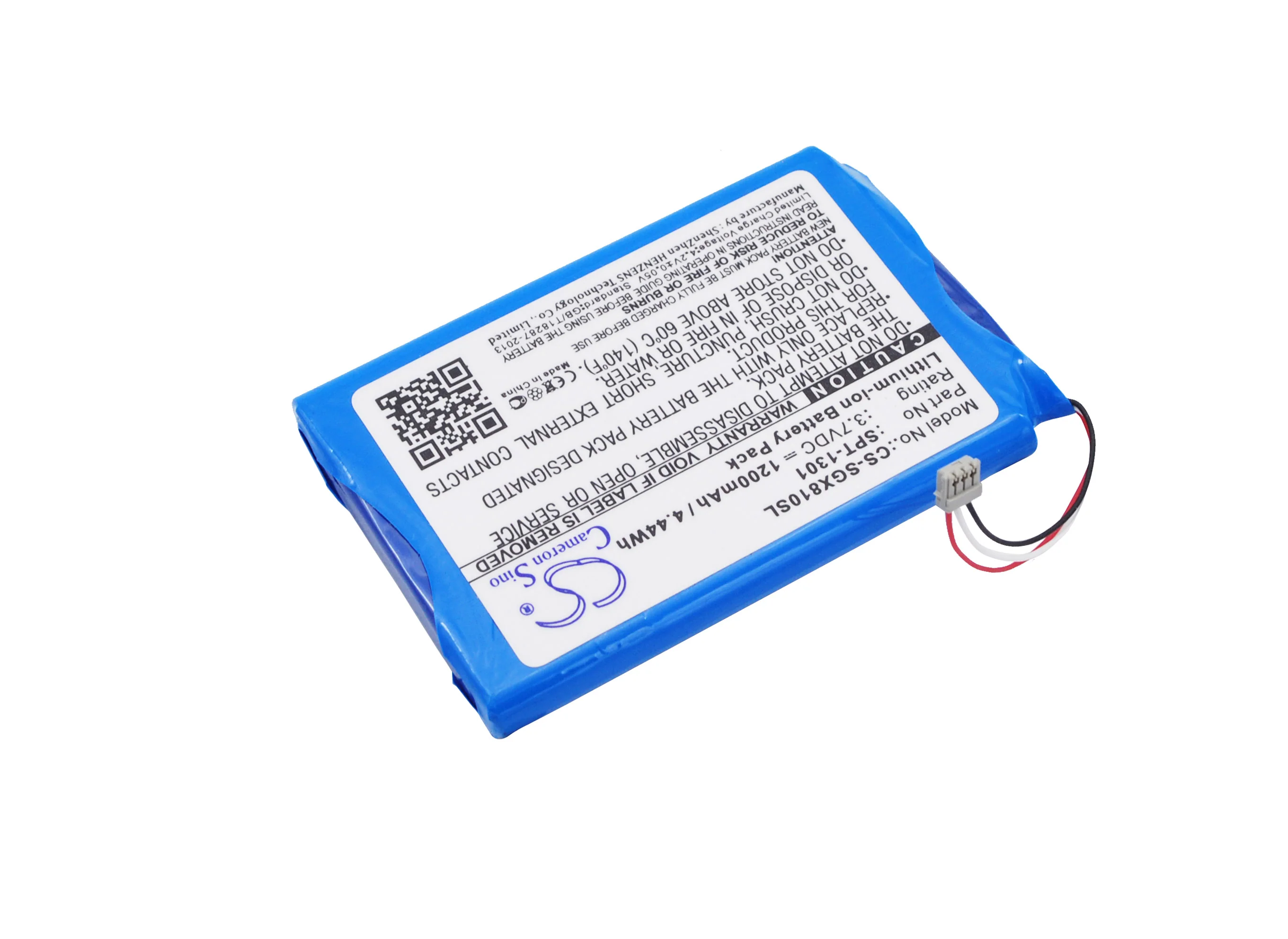 CS-SGX810SL : Battery for SkyGolf SkyCaddie Touch, X8F-SCTouch - Replaces SkyGolf SPT-1301 - Image 4