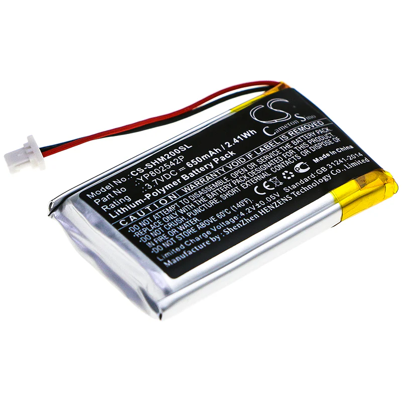 CS-SHM200SL : Battery for Sena SMH-10S, SMH-20S - Replaces Sena YP802542P
