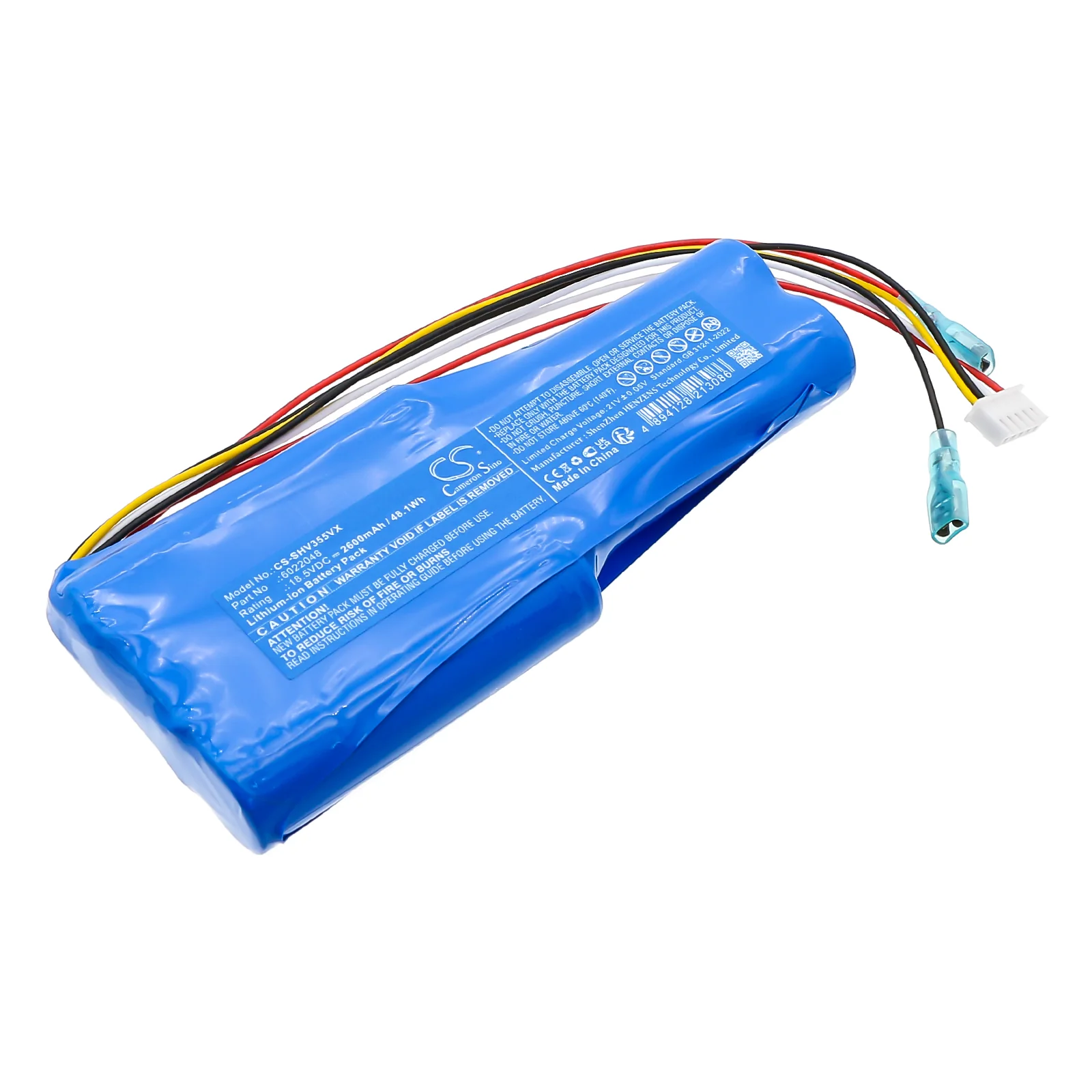 CS-SHV355VX : Battery for Severin ES3559, HV7146 - Replaces Severin 6022048 - Image 2