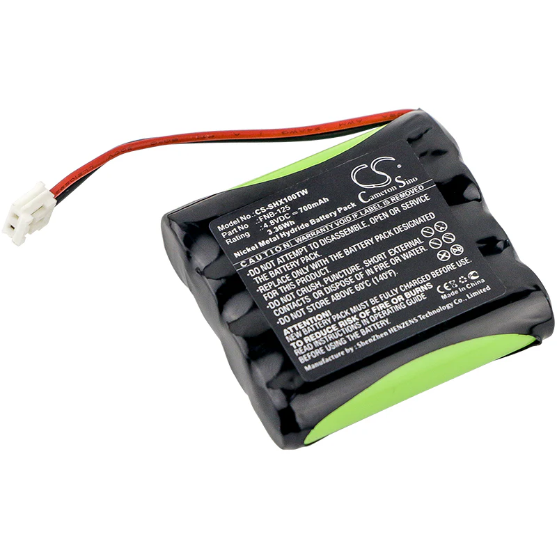 CS-SHX100TW : Battery for Standard Horizon HX100 - Replaces Standard Horizon FNB-125 - Image 4