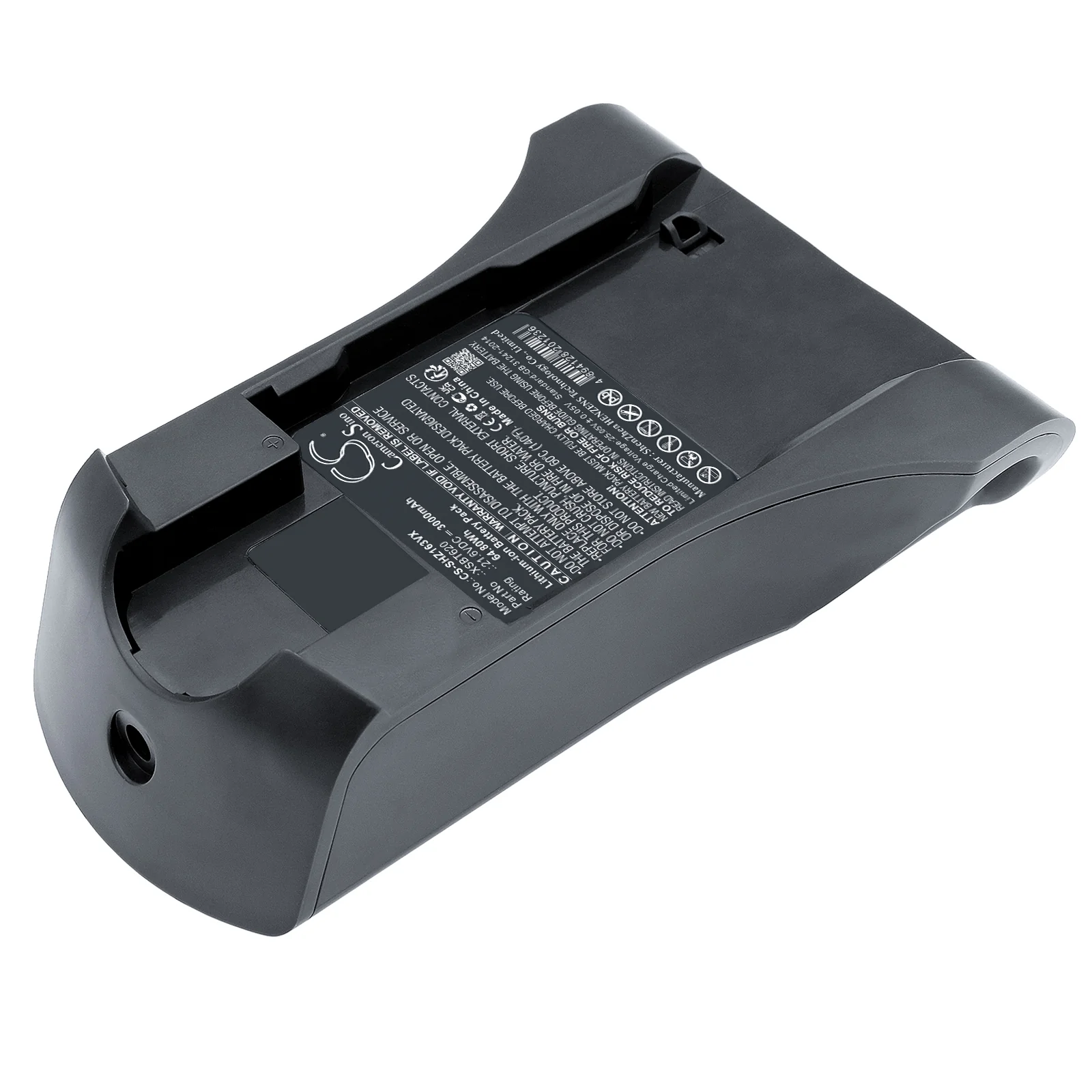 CS-SHZ163VX : Battery for Shark IZ162H, IZ162HC, IZ163 and others - Replaces Shark XSBT620 - Image 2