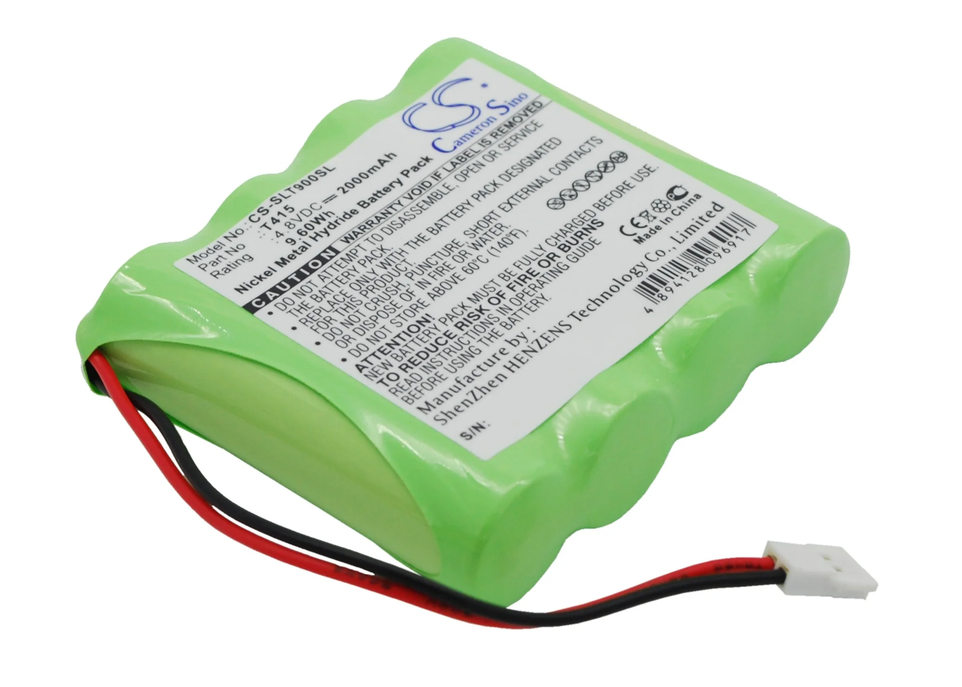 CS-SLT900SL : Battery for Schaub Lorentz TL900 - Replaces Schaub Lorentz T415 - Image 2