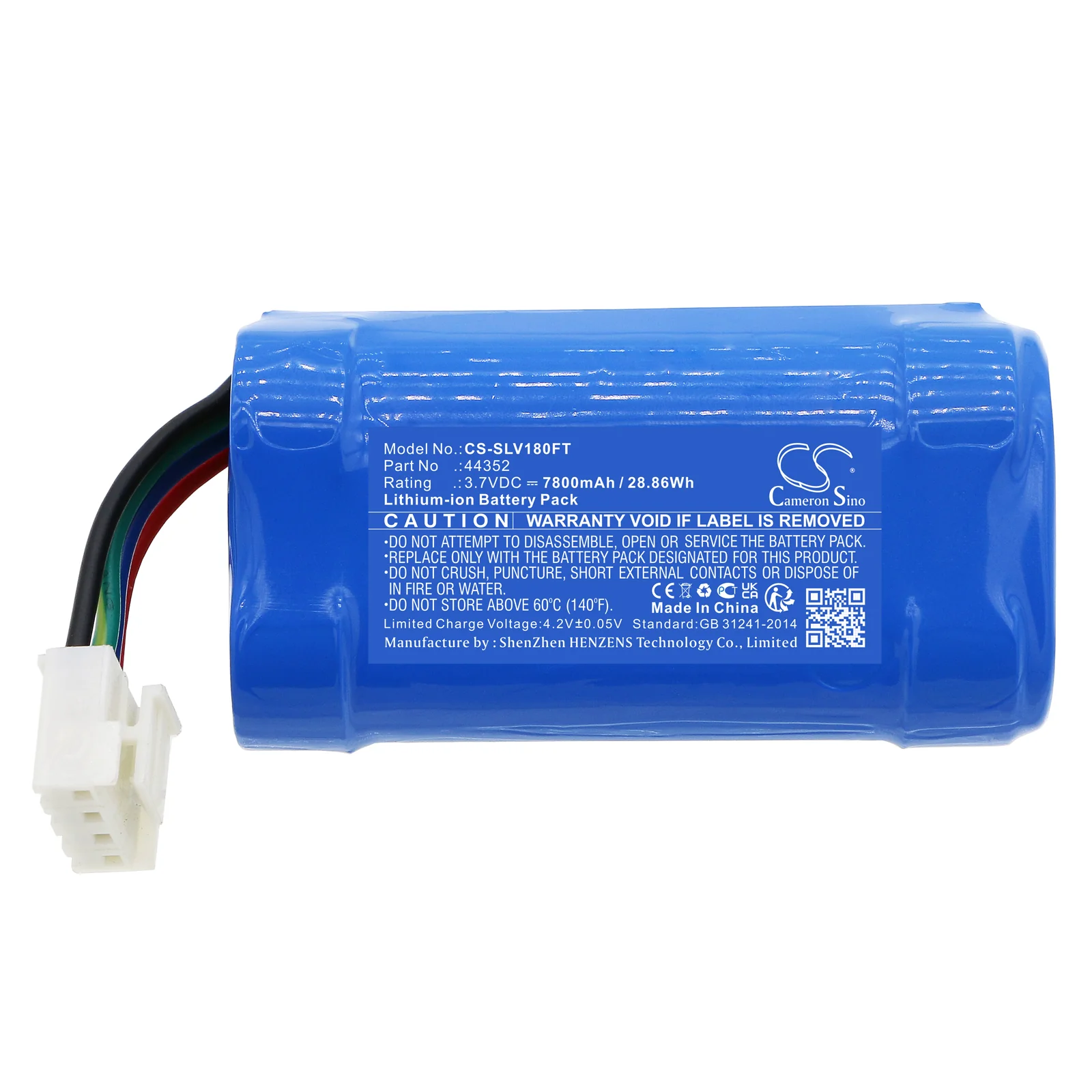 CS-SLV180FT : Battery for Streamlight Vulcan 180 HAZ LO - Replaces Streamlight 44352 - Image 3