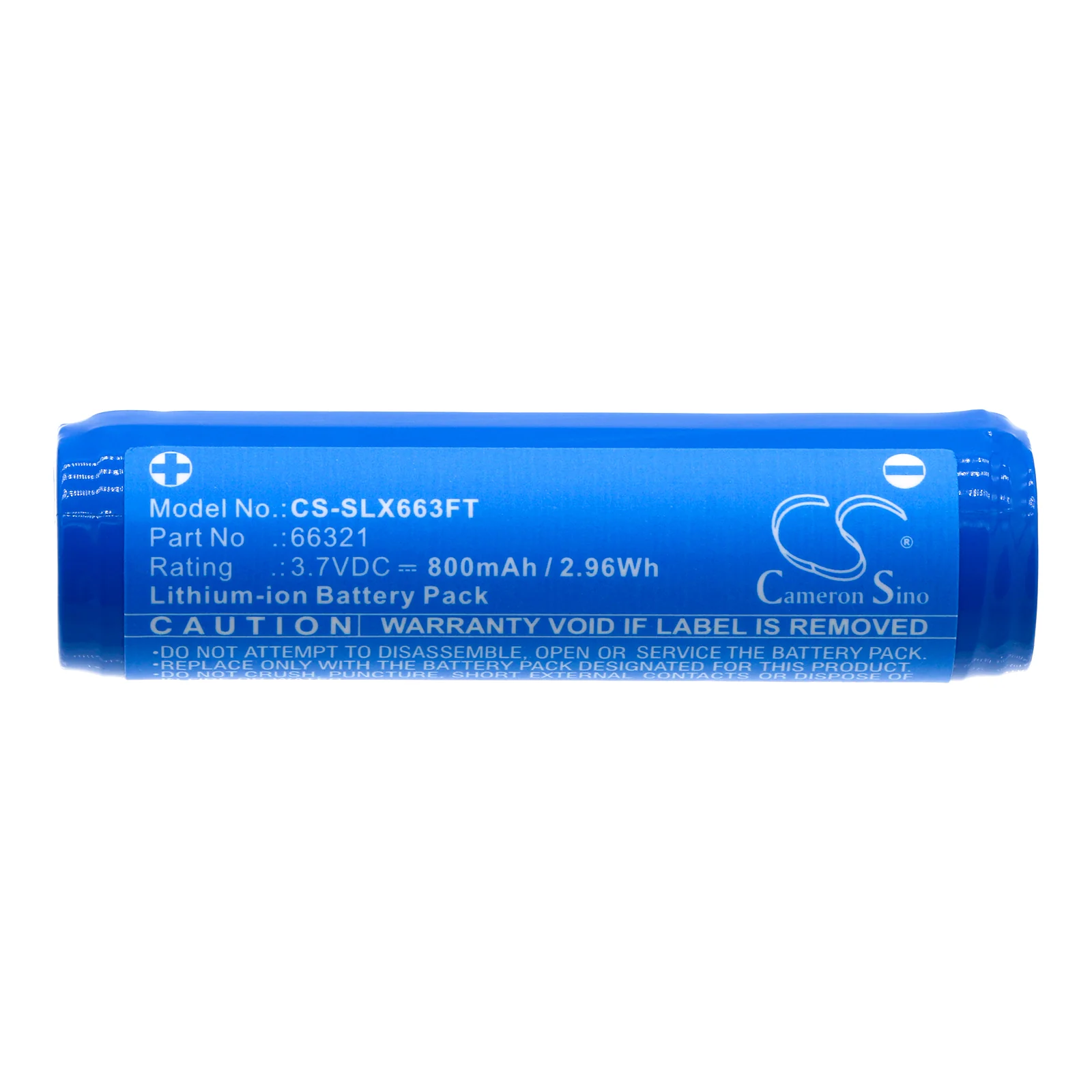 CS-SLX663FT : Battery for Streamlight MicroStream, 66320 Flashlight - Replaces Streamlight 66321 - Image 3