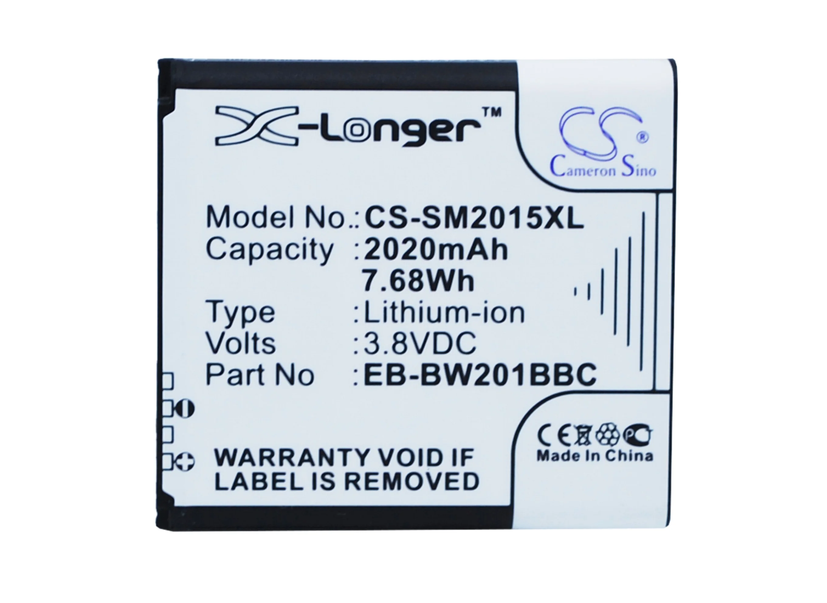 CS-SM2015XL : Battery for Samsung SM-W2015, Galaxy Golden 2, Galaxy Golden II and others - Replaces Samsung EB-BW201BBC - Image 5