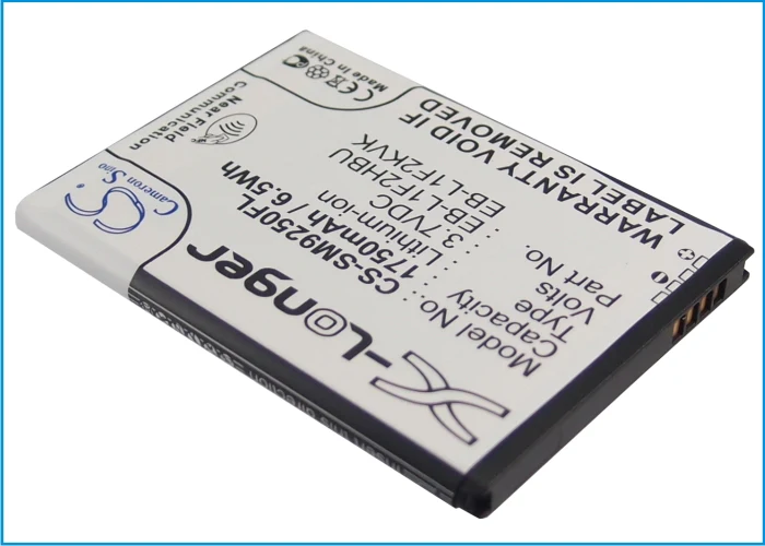 CS-SM9250FL : Battery for Samsung GT-i9250, Nexus Prime, Galaxy Nexus - Replaces Samsung EB-L1F2HBU, EB-L1F2HVU, EB-L1F2KVK - Image 2