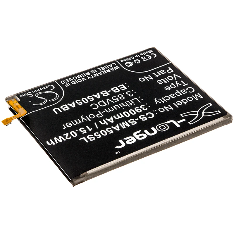 CS-SMA505SL : Battery for Samsung Galaxy A50, SM-A505FM/DS, Galaxy A50 2019 and others - Replaces Samsung EB-BA505ABN, EB-BA505ABU, GH82-19269A - Image 2
