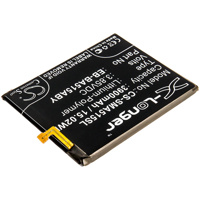 CS-SMA515SL : Battery for Samsung Galaxy A51 2019, SM-A515F/N, SM-A515F/DST and others - Replaces Samsung EB-BA515ABY, EB-BA515ABE - Image 2