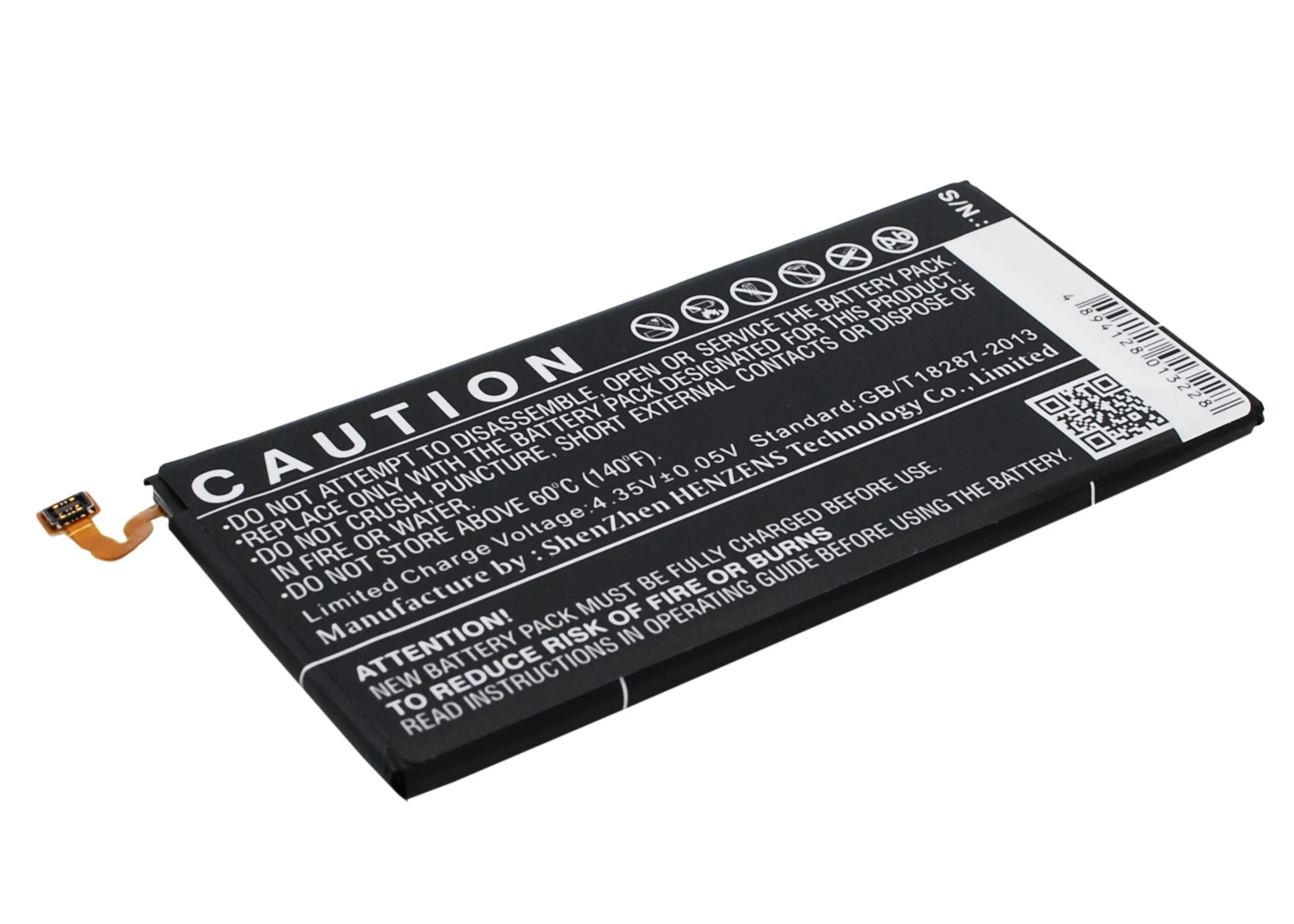 CS-SMA700SL : Battery for Samsung Galaxy A7, SM-A700F, SM-A700FD and others - Replaces Samsung EB-BA700ABE, GH43-04340A - Image 5