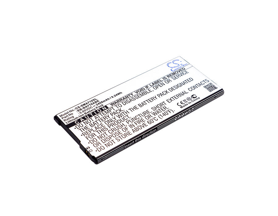 CS-SMA710SL : Battery for Samsung Galaxy A7 2016 Duos, SM-A710, SM-A710M/DS and others - Replaces Samsung EB-BA710ABE