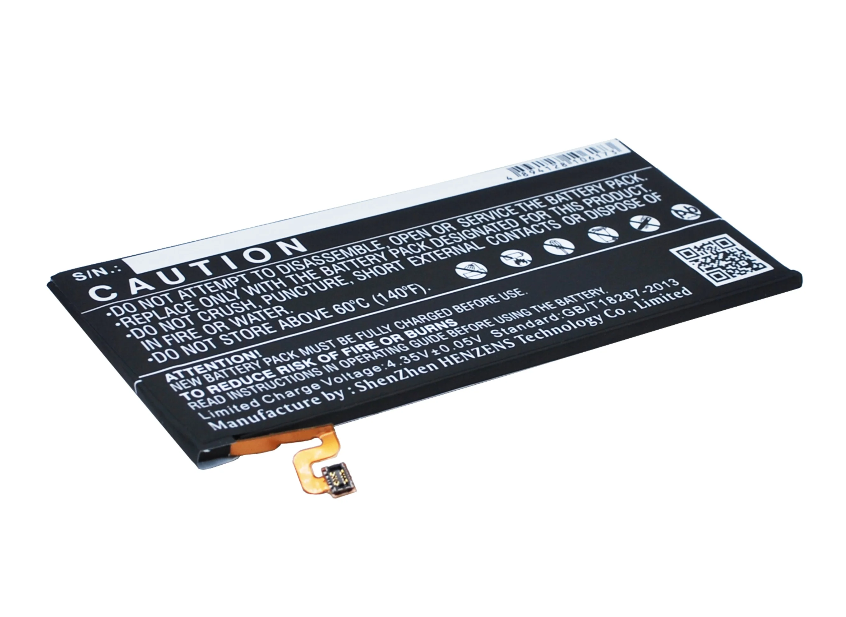 CS-SMA810SL : Battery for Samsung SM-A8000, Galaxy A8 Duos, SM-A800YZ and others - Replaces Samsung EB-BA800ABE - Image 4
