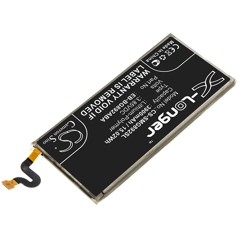 CS-SMG892SL : Battery for Samsung Galaxy S8 Active, Galaxy S8 Active TD-LTE, SM-G892U and others - Replaces Samsung EB-BG892ABA - Image 2