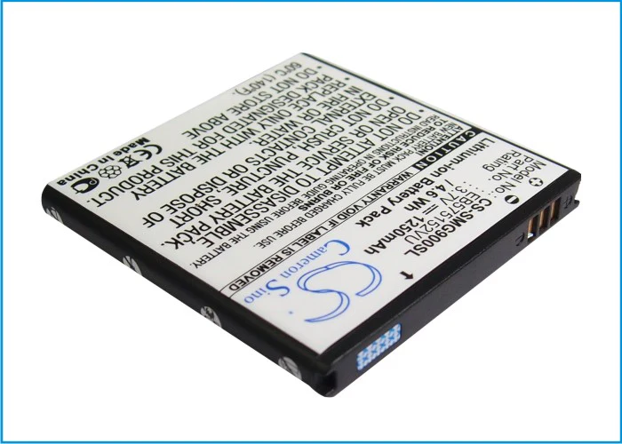 CS-SMG900SL : Battery for T-Mobile Galaxy S 4G, Vibrant 4G, SGH-T959V and others - Replaces T-Mobile EB575152LA, EB575152VA, EB575152VU - Image 2