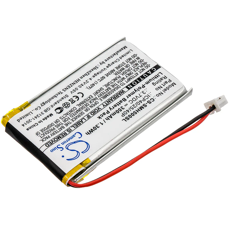 CS-SMH500SL : Battery for Sena SMH-5 - Replaces Sena ICP40/25/40P - Image 2