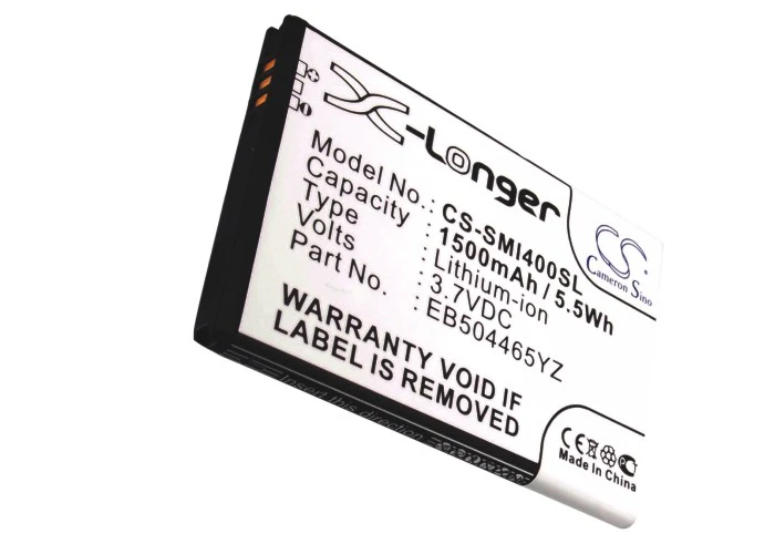 CS-SMI400SL : Battery for USCellular SCH-LC11, SCH-LC11R, Geen and others - Replaces Verizon EB504465IZ, SAMINTBATS5, EB504465YZ - Image 5