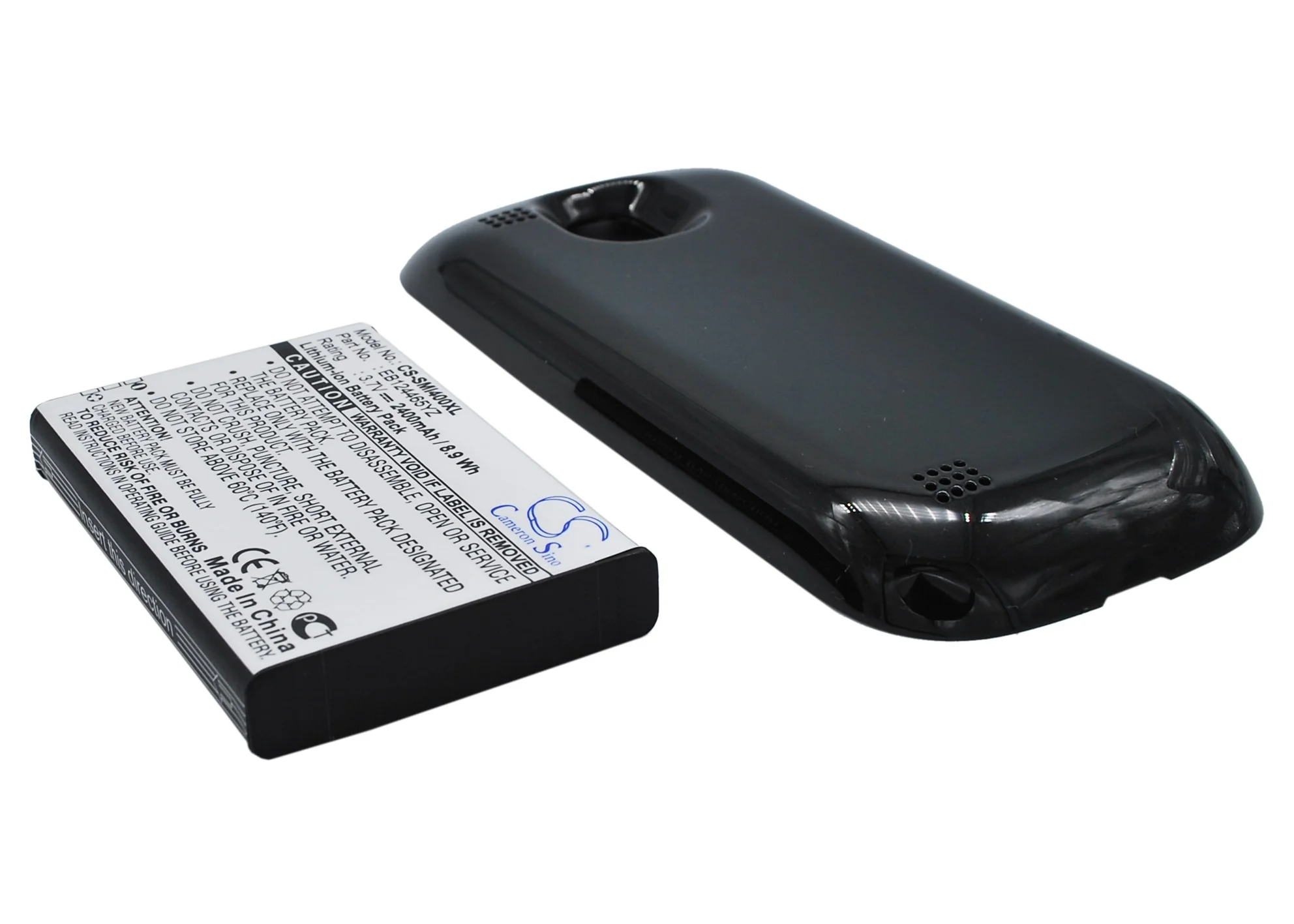 CS-SMI400XL : Battery for Samsung SCH-I400, i400 Continuum, Galaxy S i400 - Replaces Samsung EB124465YZ