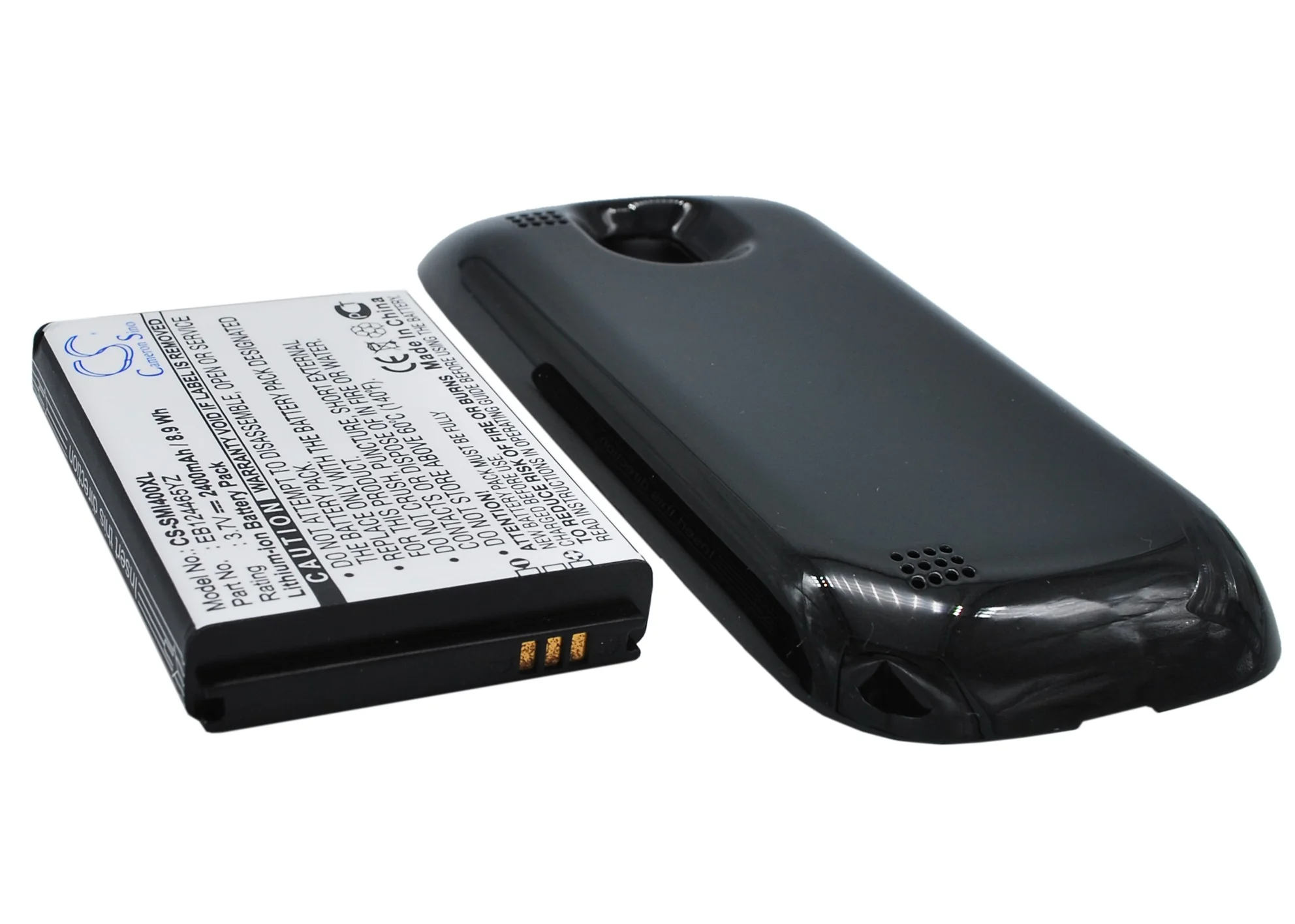 CS-SMI400XL : Battery for Samsung SCH-I400, i400 Continuum, Galaxy S i400 - Replaces Samsung EB124465YZ - Image 2