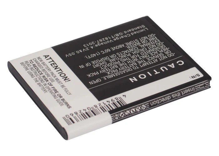 CS-SMI9100XL : Battery for T-Mobile Galaxy S II - Replaces NTT Docomo EB-F1A2GBU, EB-FLA2GBU - Image 3