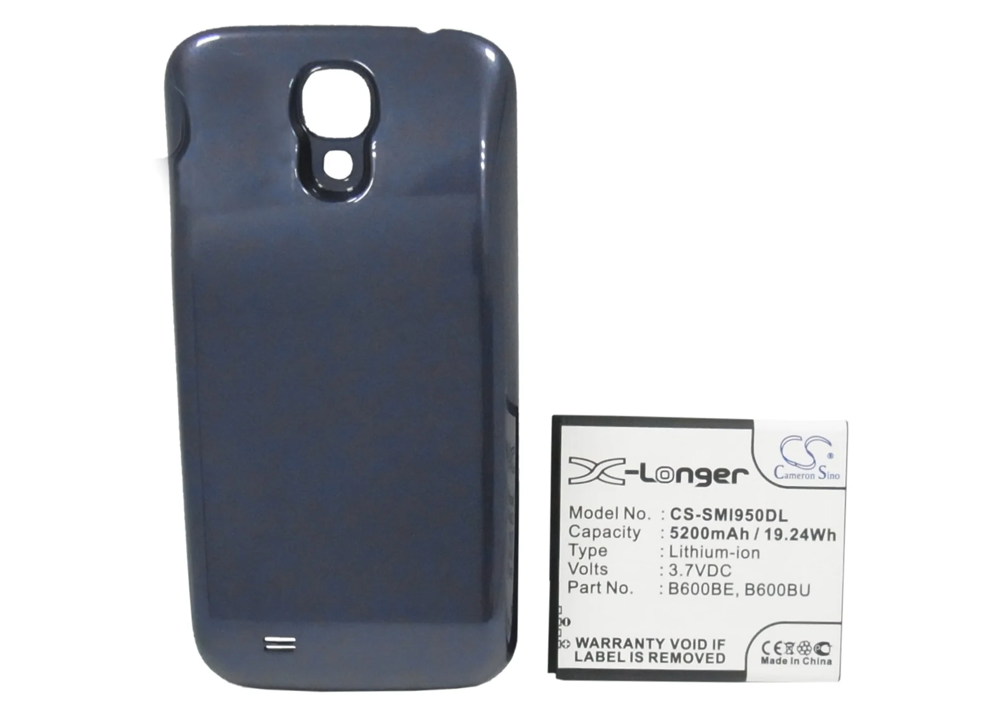 CS-SMI950DL : Battery for Samsung Galaxy S4, Galaxy S4 LTE, GT-I9500 and others - Replaces Samsung B600BE, B600BU - Image 5