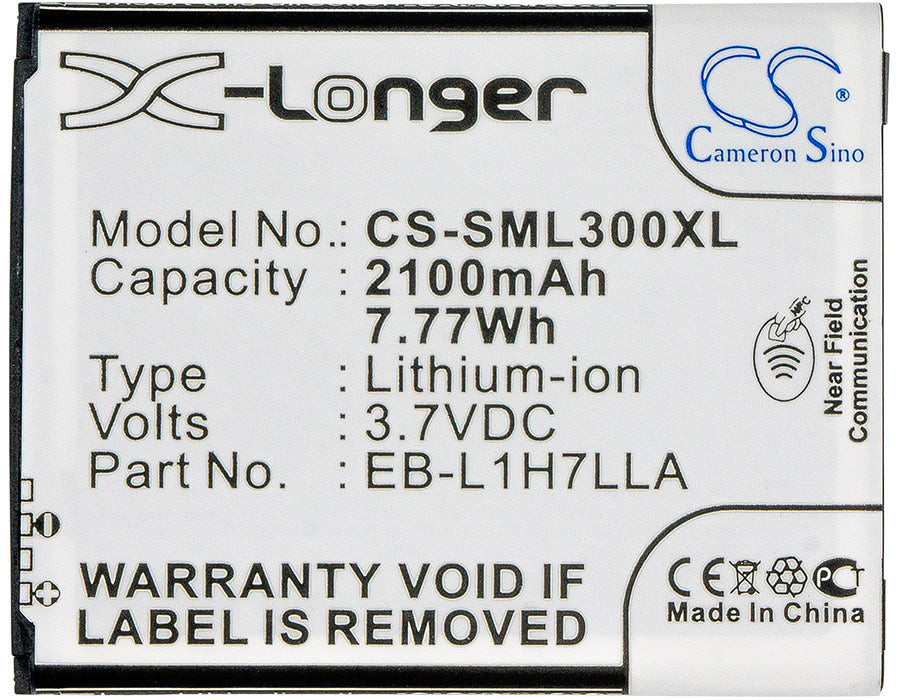 CS-SML300XL : Battery for USCellular SCH-R830, Galaxy Axiom, SCH-R830ZSAUSC - Replaces USCellular EB-L1H7LLA, EB-L1H7LLABXAR - Image 5